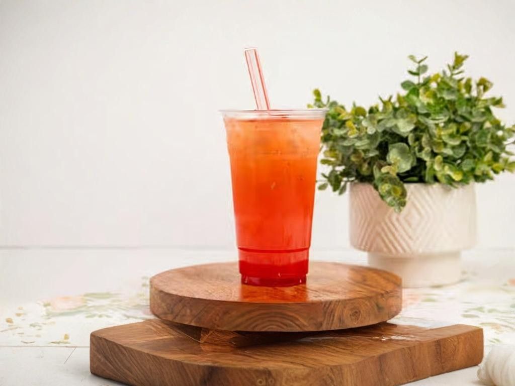 N35. Strawberry Green Tea.