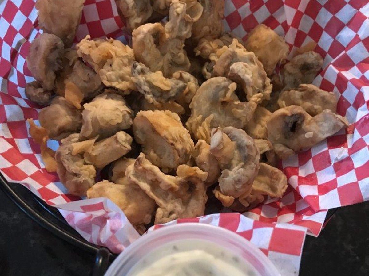 Fried Mushrooms.