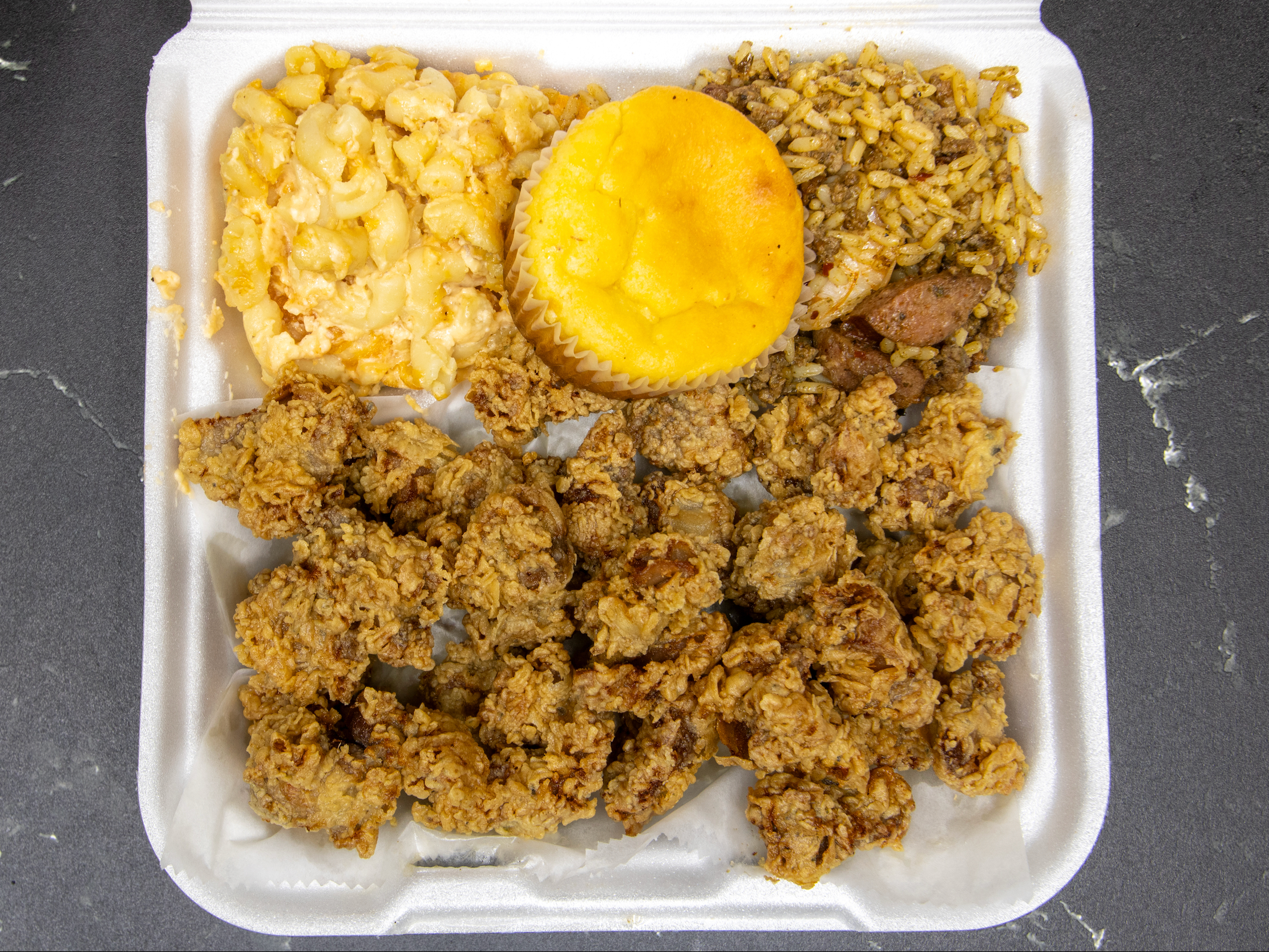 Fried Gizzards.
