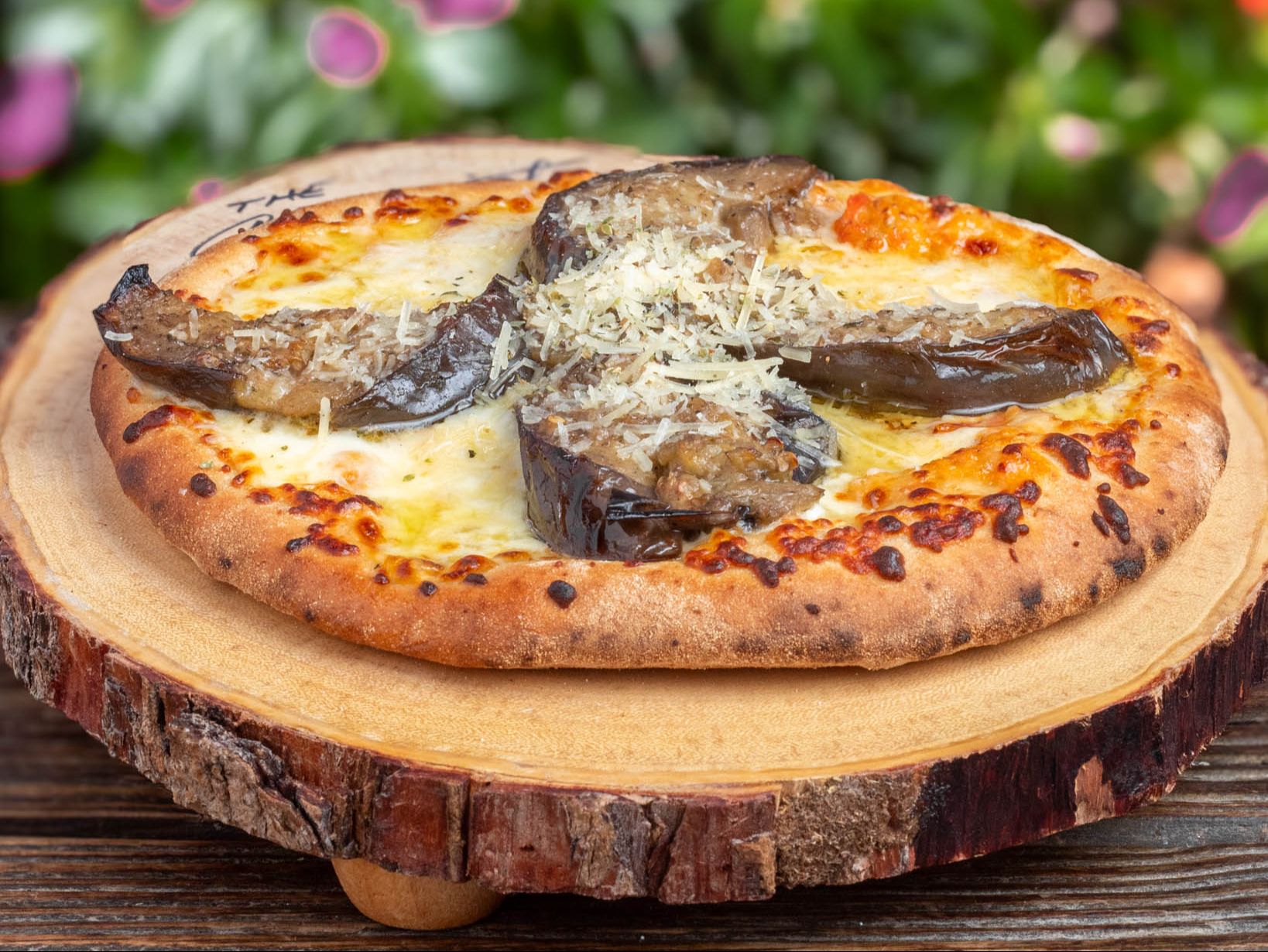 Eggplant Focaccia.
