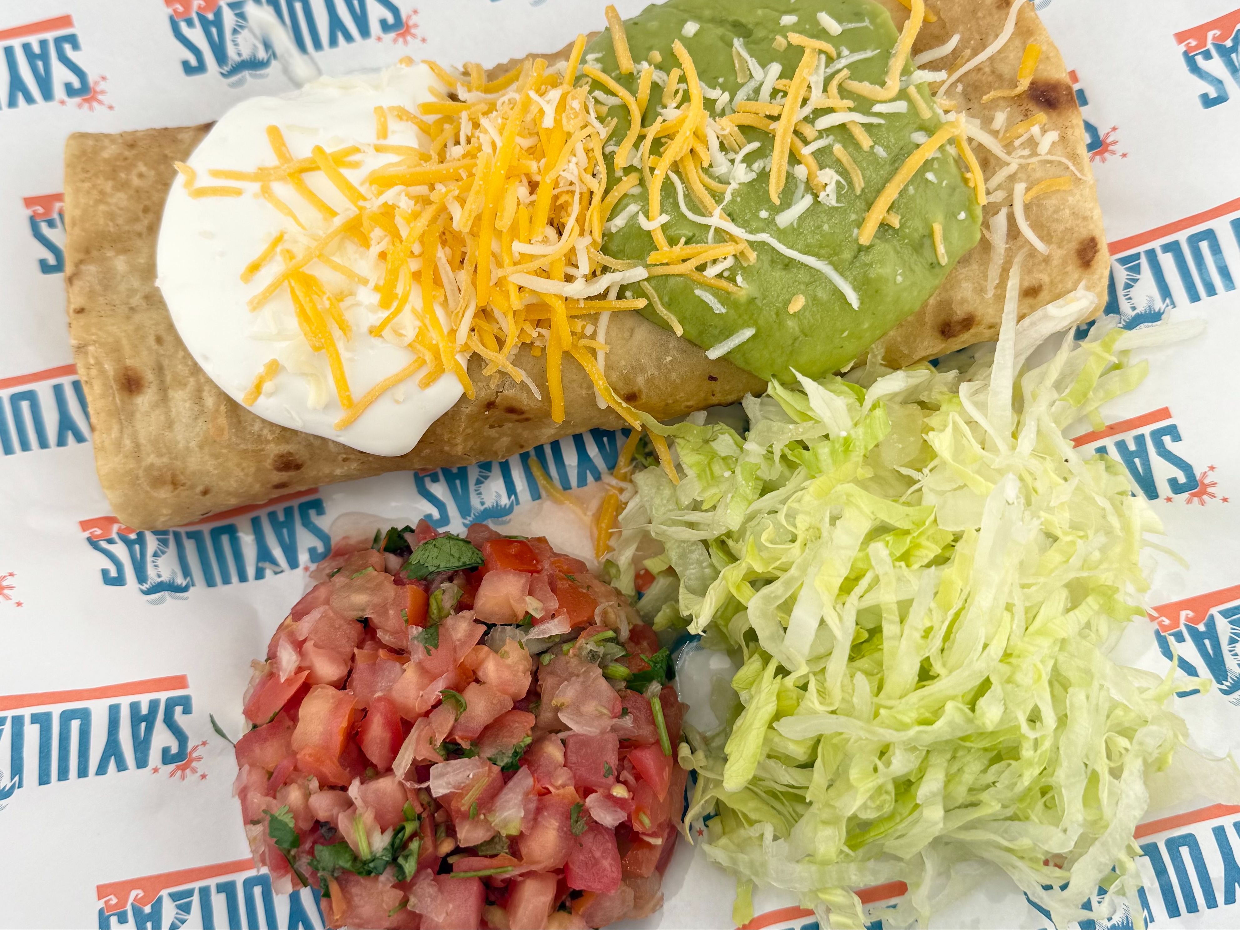 Shrimp Chimichanga.
