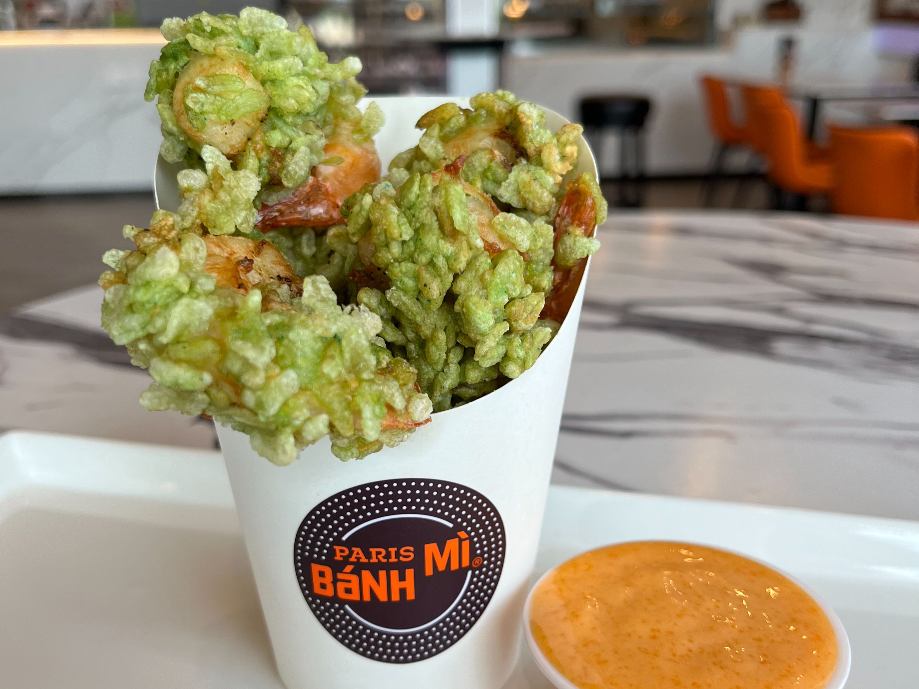 Paris Cracker Shrimps - (4Pcs) - Tôm Cốm Chiên Xù