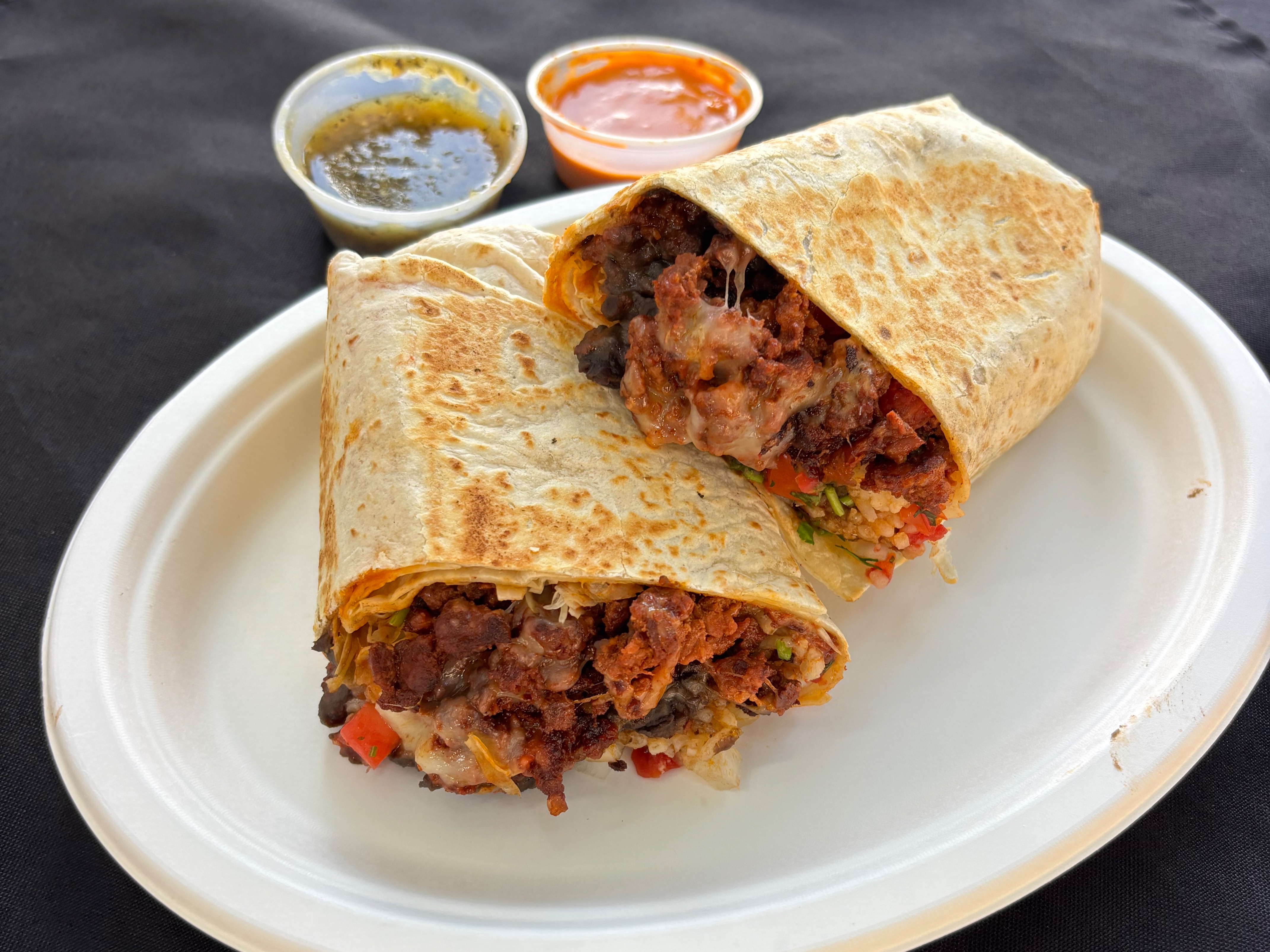 Chorizo Burrito.