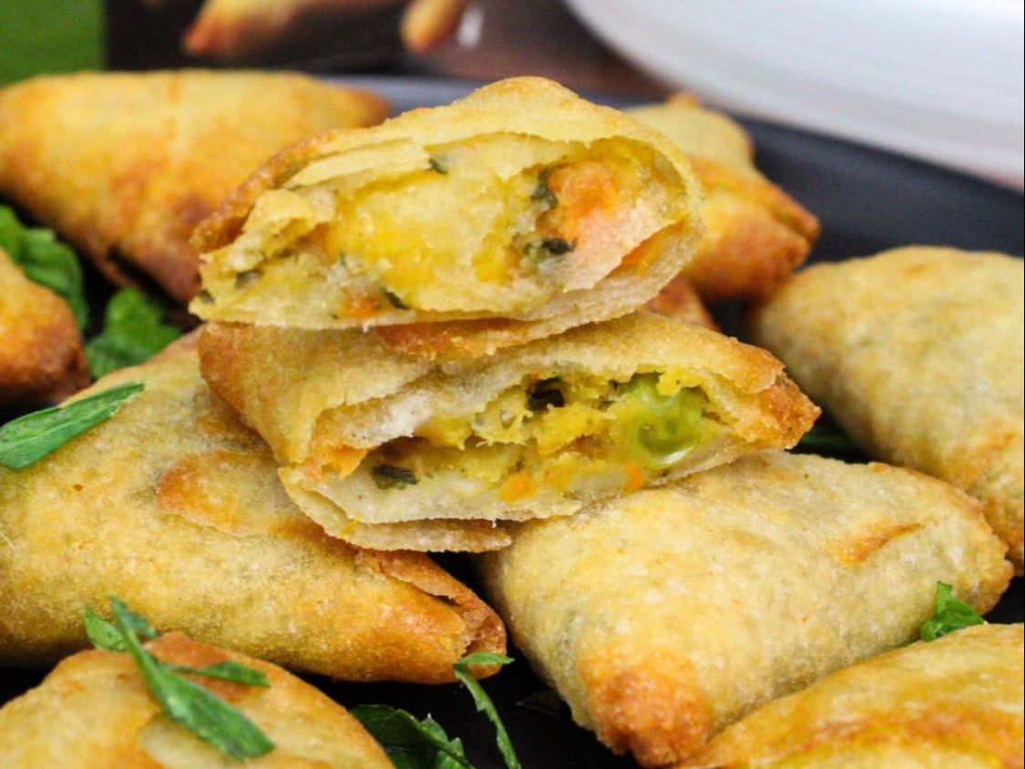 Vegetable Sambousas 4.
