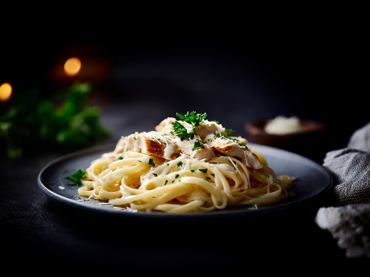 Kids Chicken Pasta.
