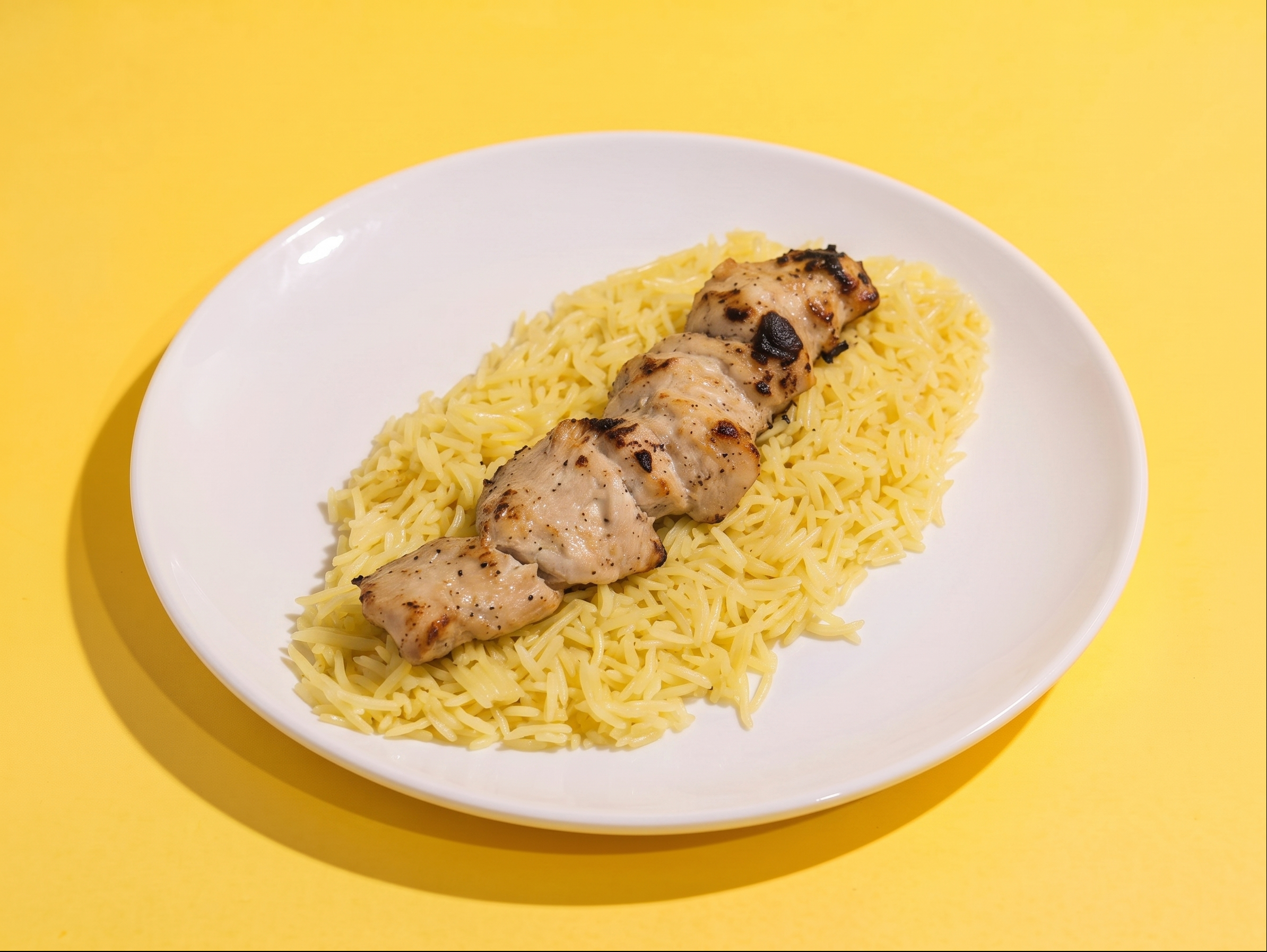 Kids Chicken Saffron + Fries.