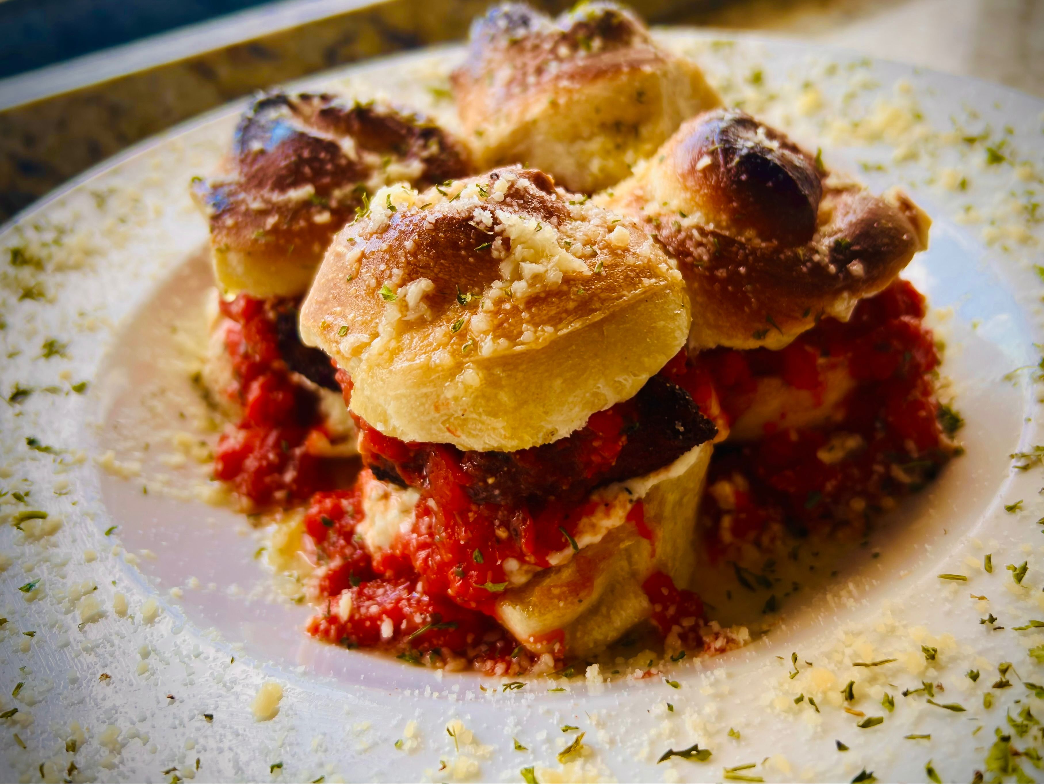 Meatball Sliders.