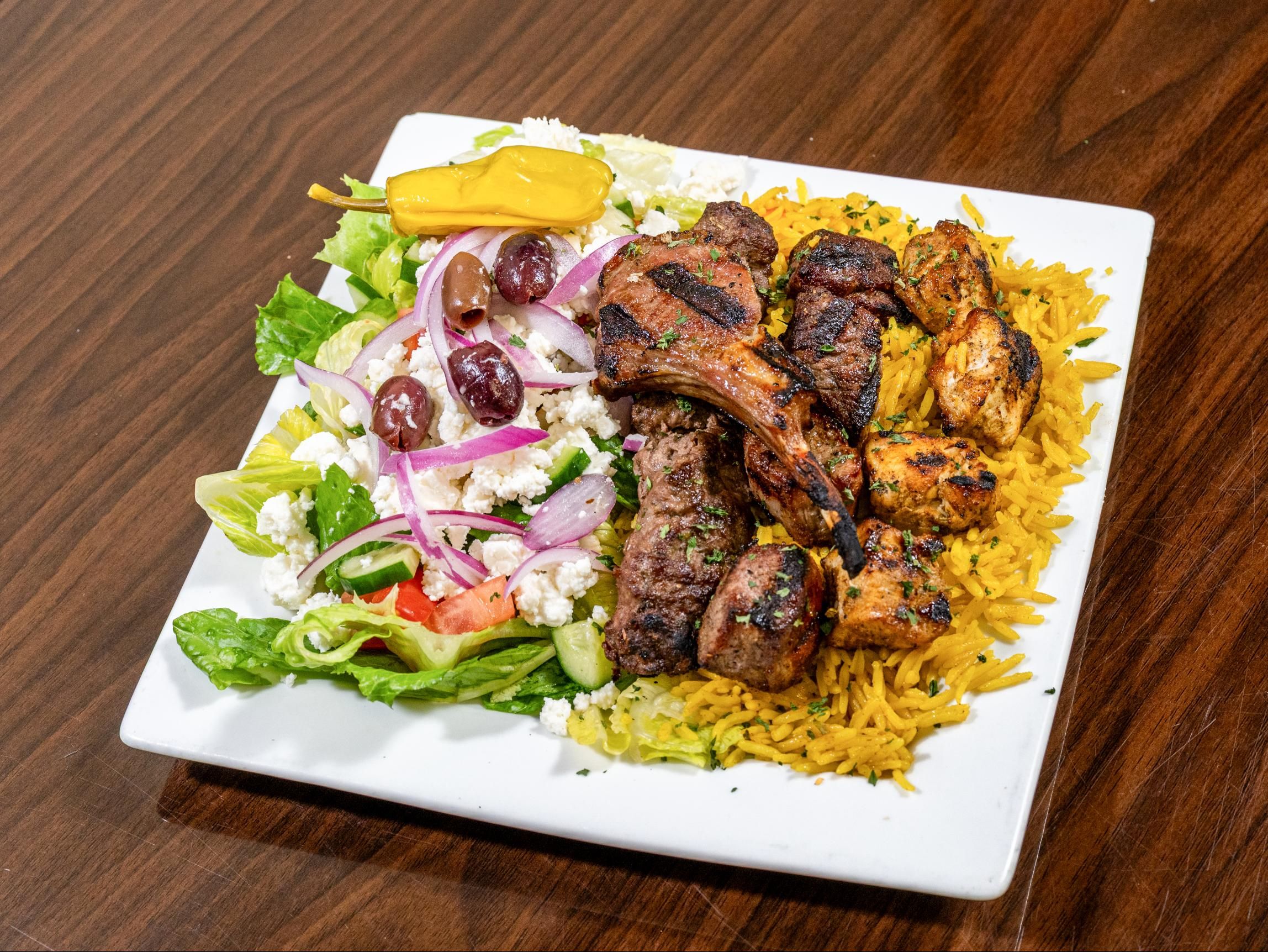 Mixed Grill Plate.