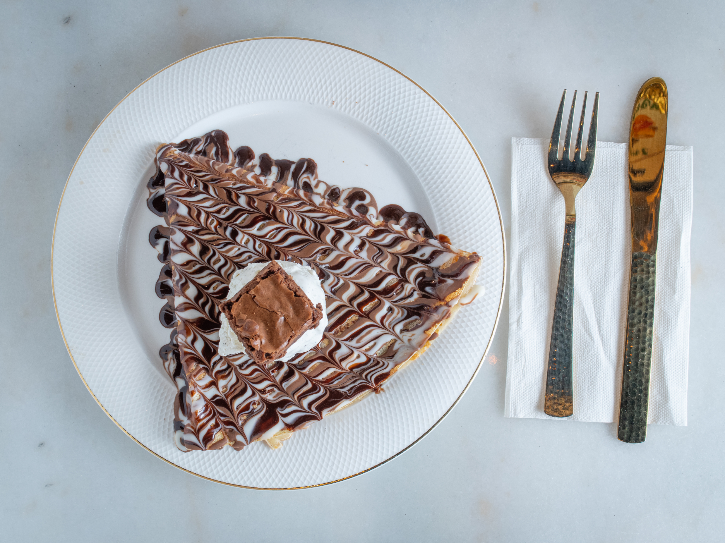 Chocolate Lovers Crêpe.