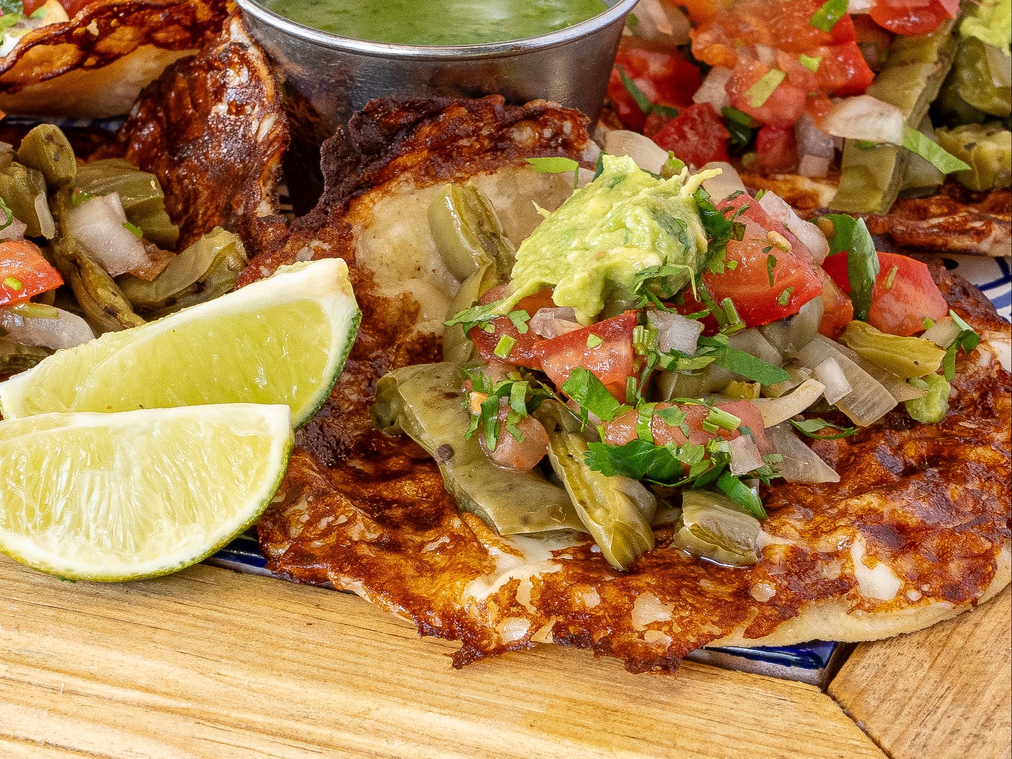 Nopal Tacos al Queso.