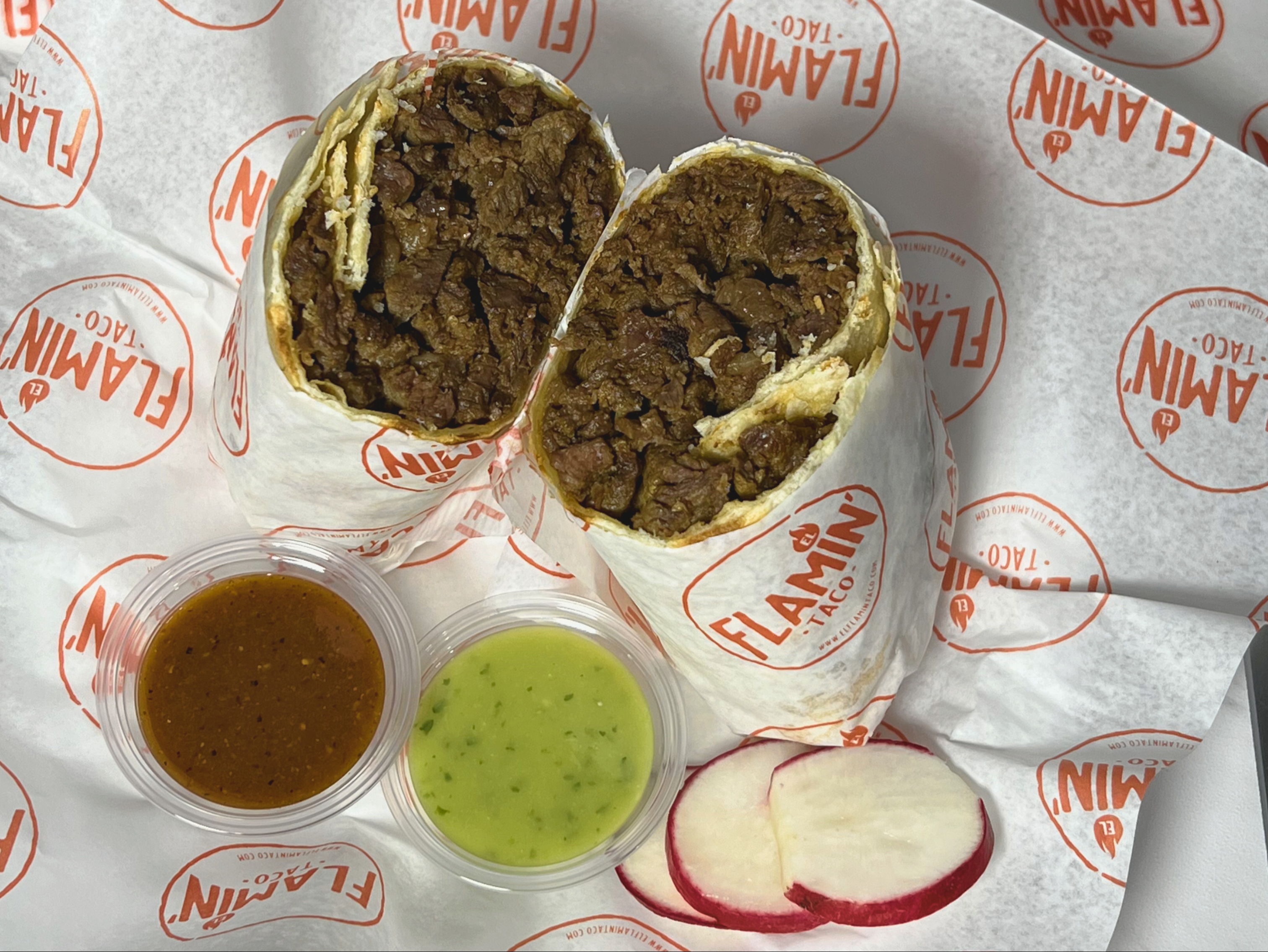 Burrito -Meat only.