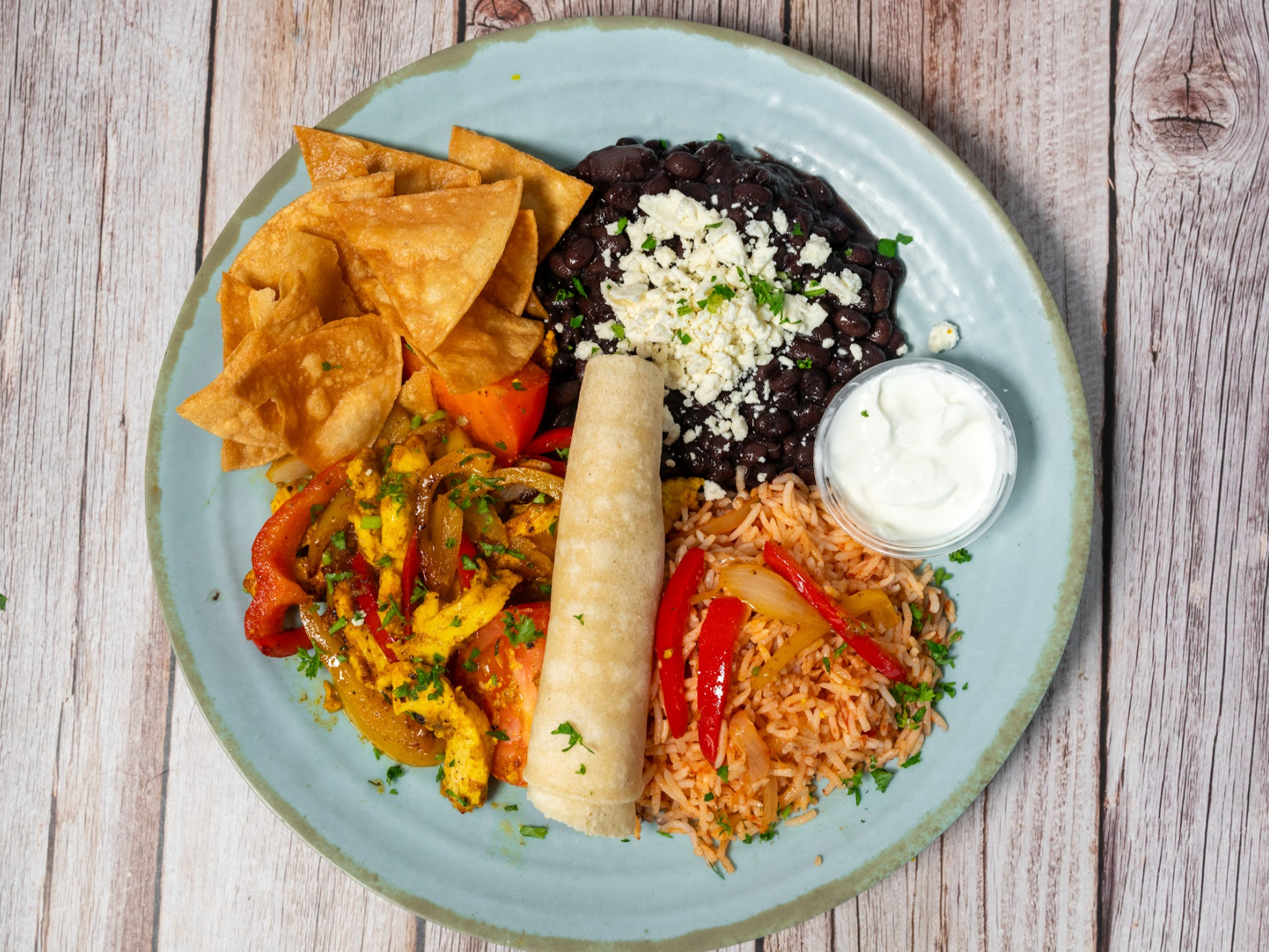 Chicken Fajitas.
