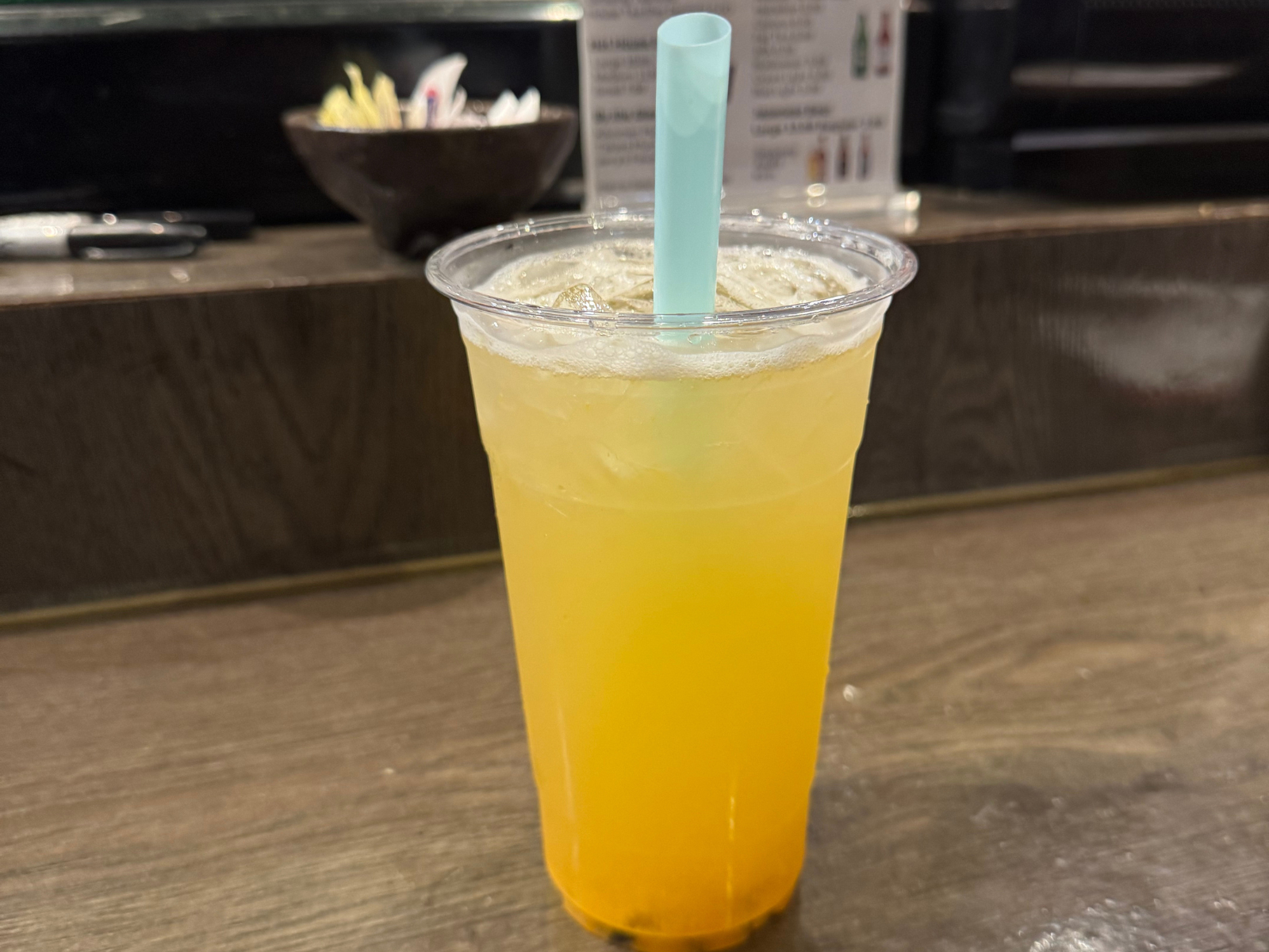 Passionfruit Sparkling Ade.