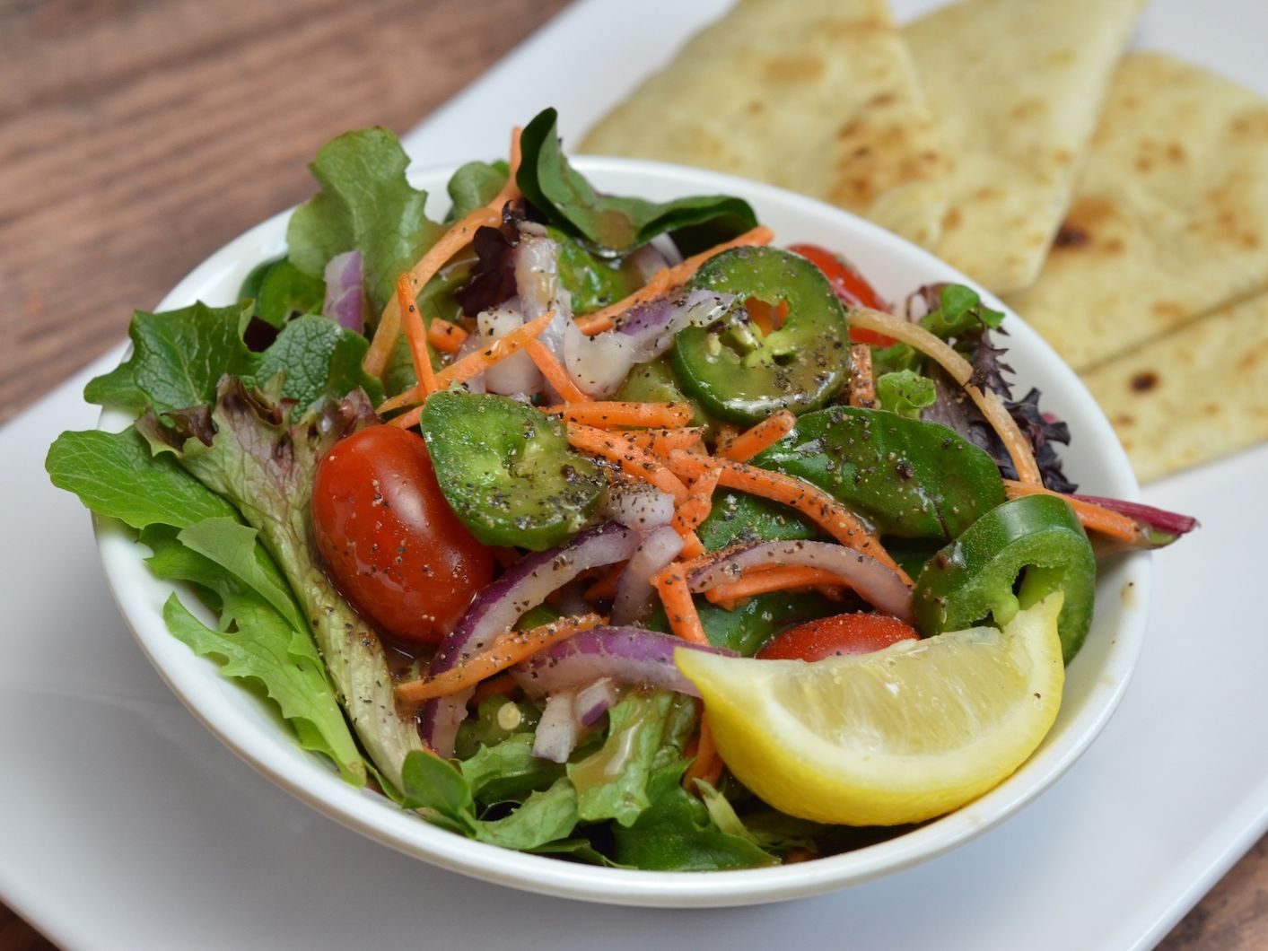 Plain Salad.