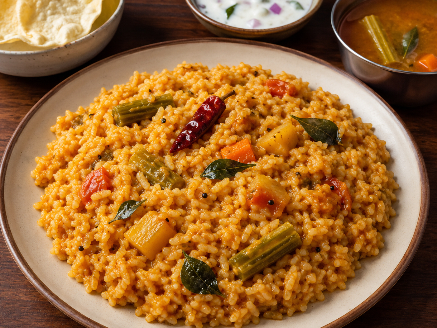 SAMBAR RICE.