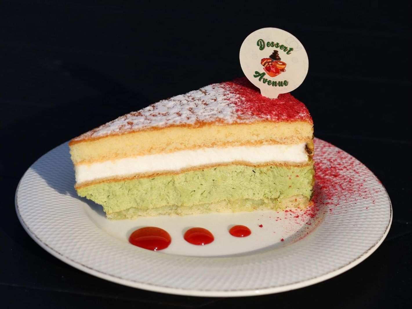 Pistachio Cloud Cake.