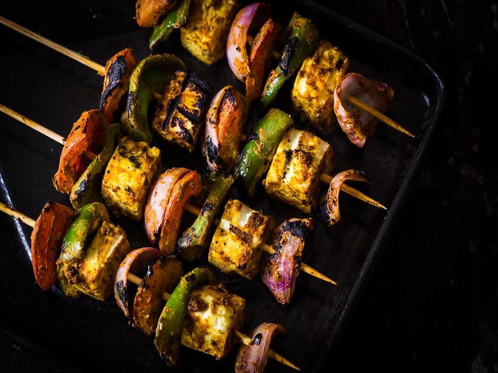 CHARRED MASALA PANEER.