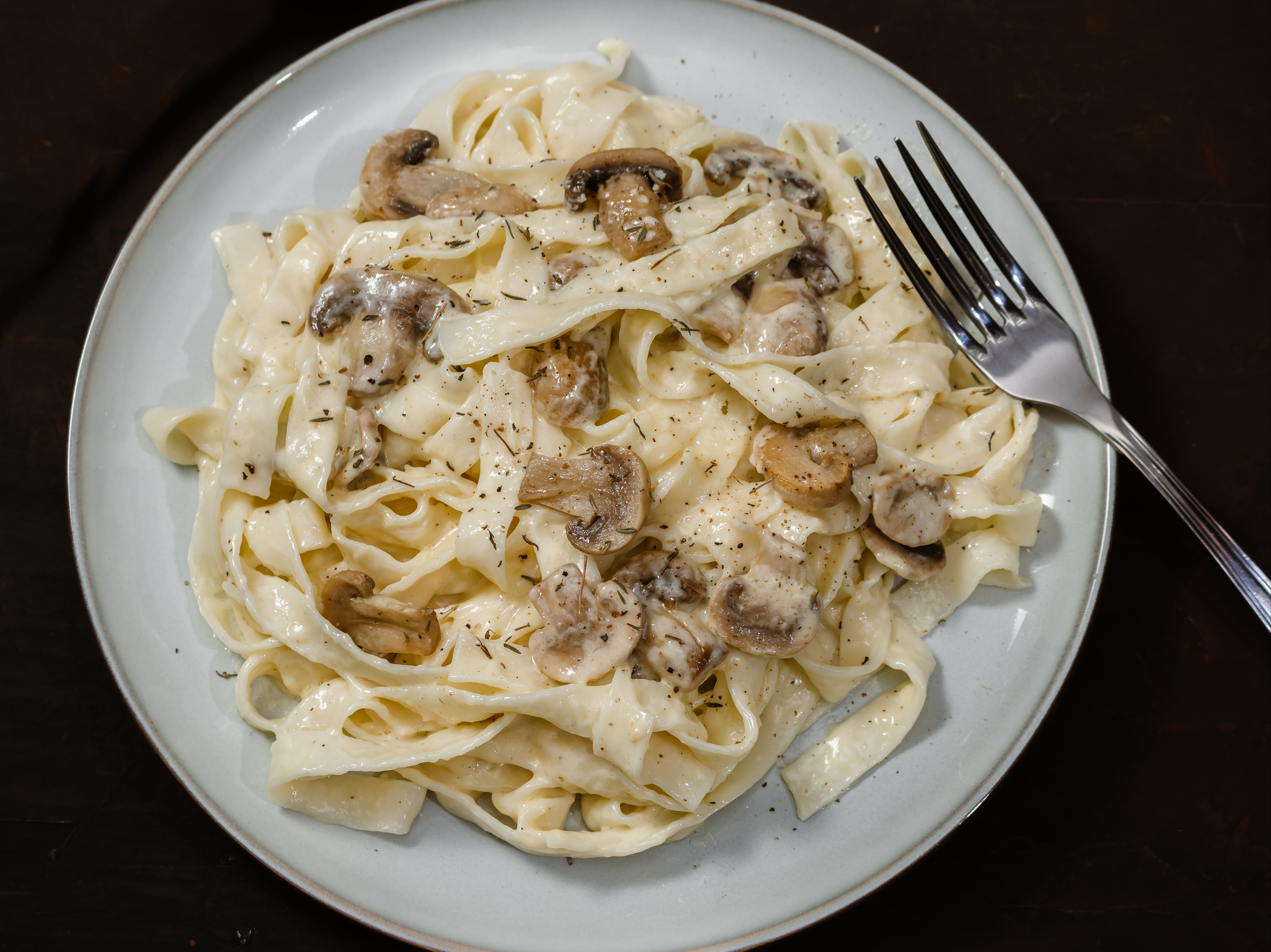 Chix Alfredo Pasta.