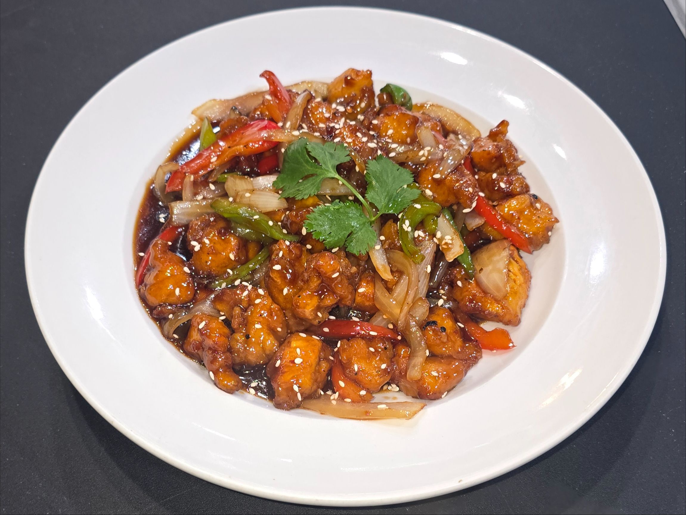 Sesame Chicken.