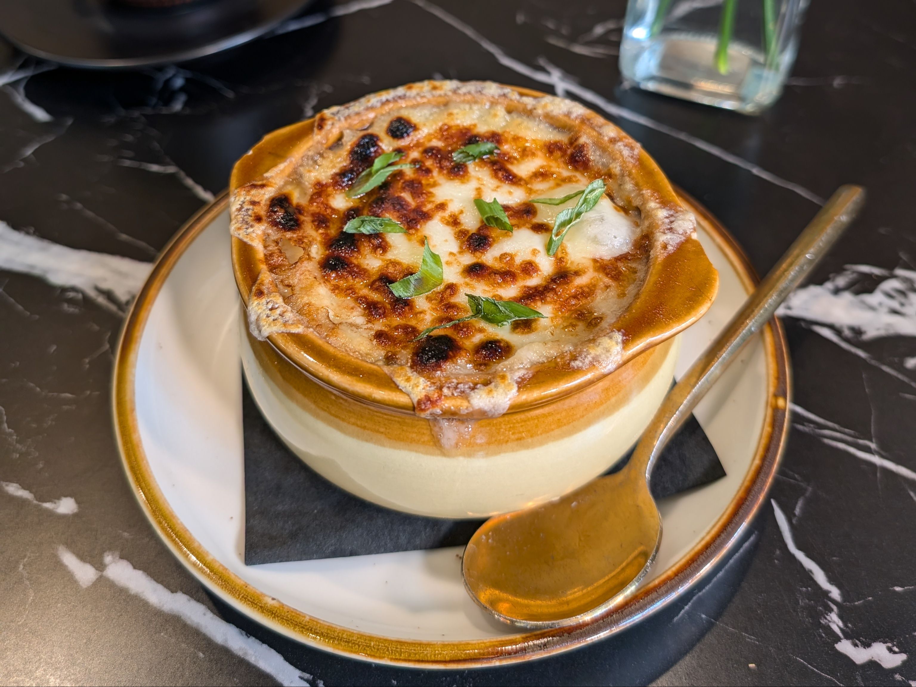 Side - French Onion Soup.
