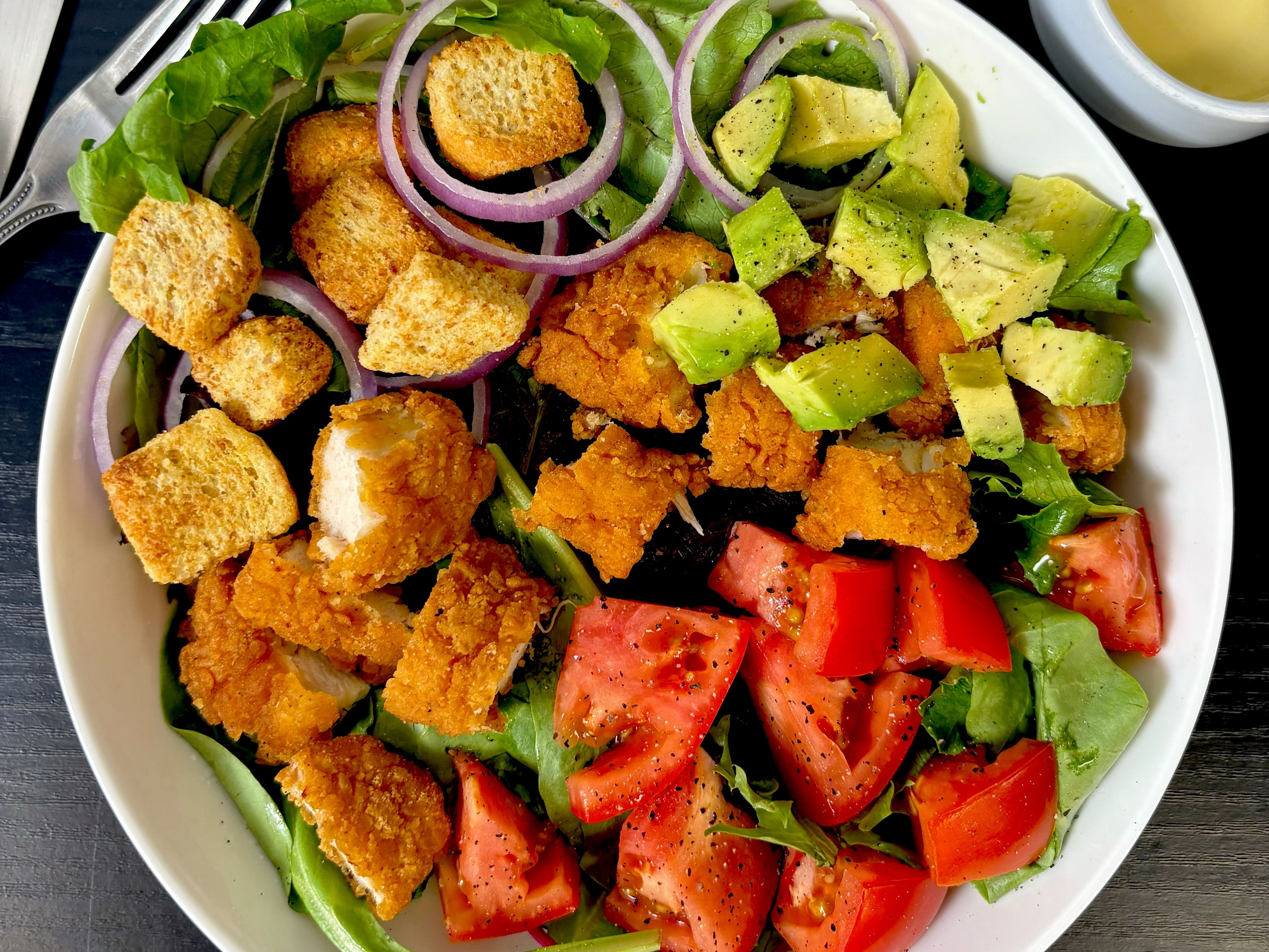 Crispy Chicken Salad.