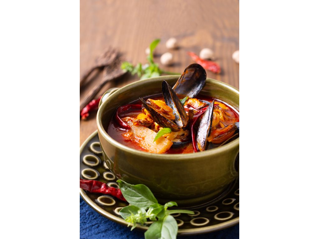 Hot & Sour Soup.