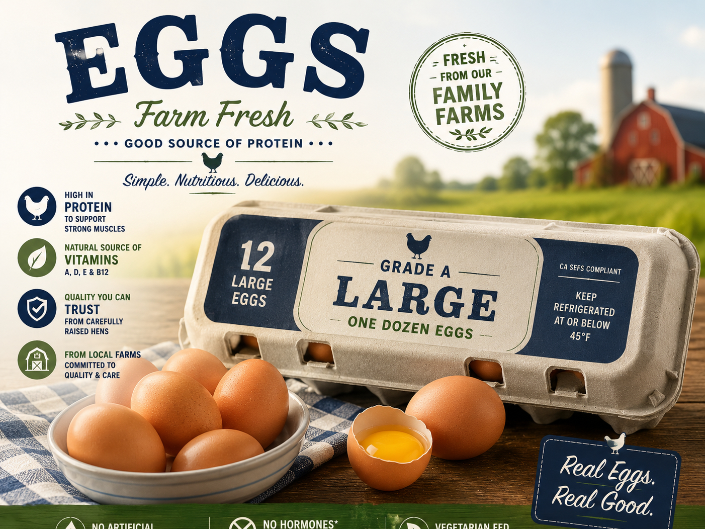 Dozen Eggs.