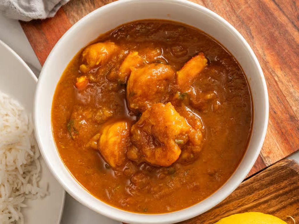 Shrimp Masala.