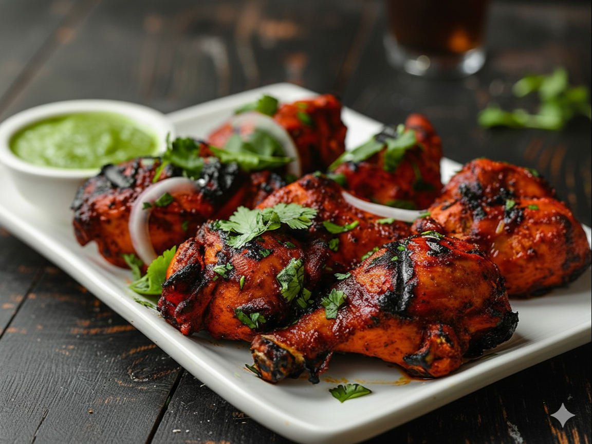 Tandoori Chicken (Halal).