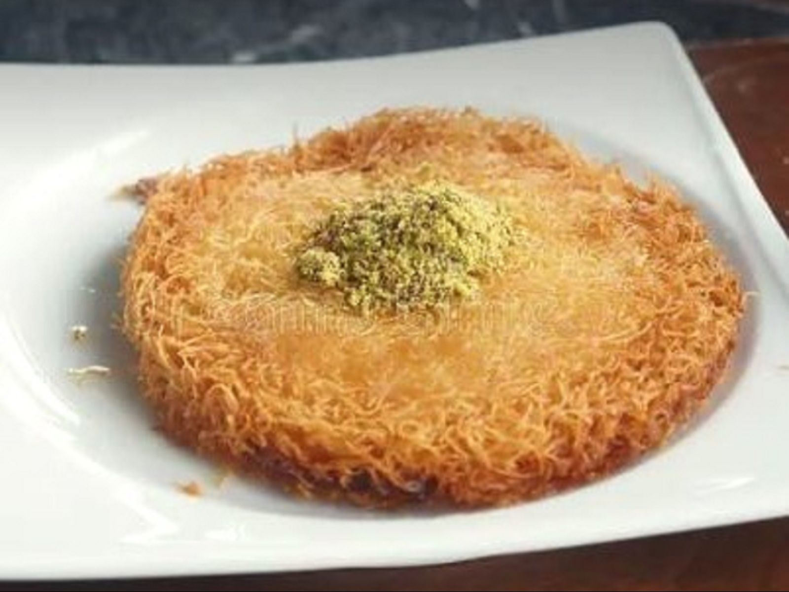 Kunafeh.