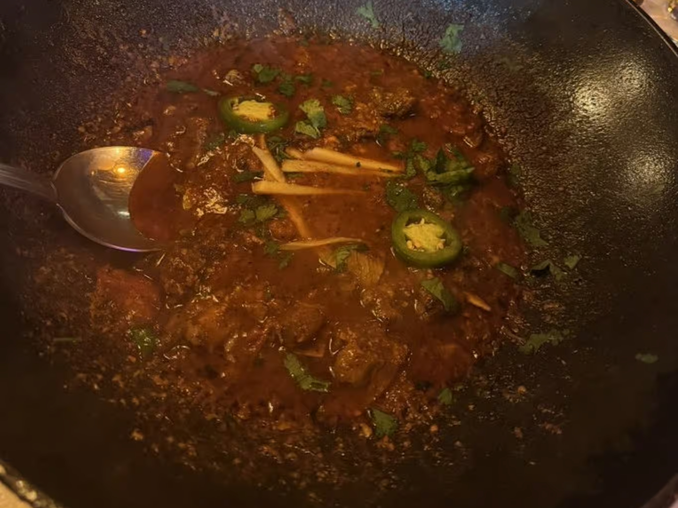 Mutton Koyla Karahi.