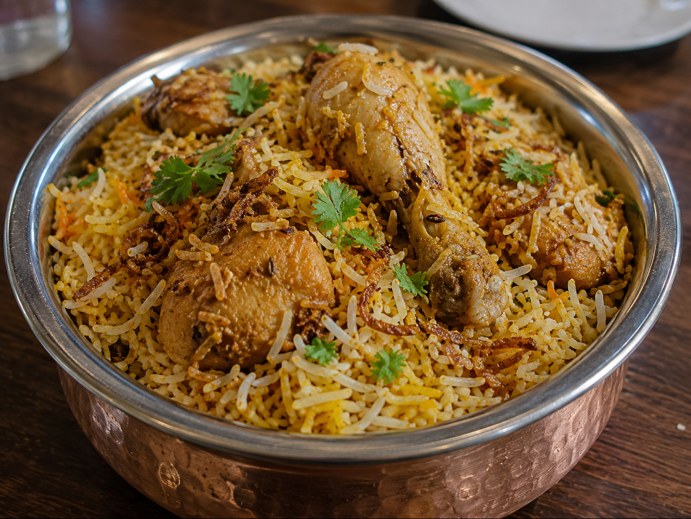 Chicken Dum Biryani.