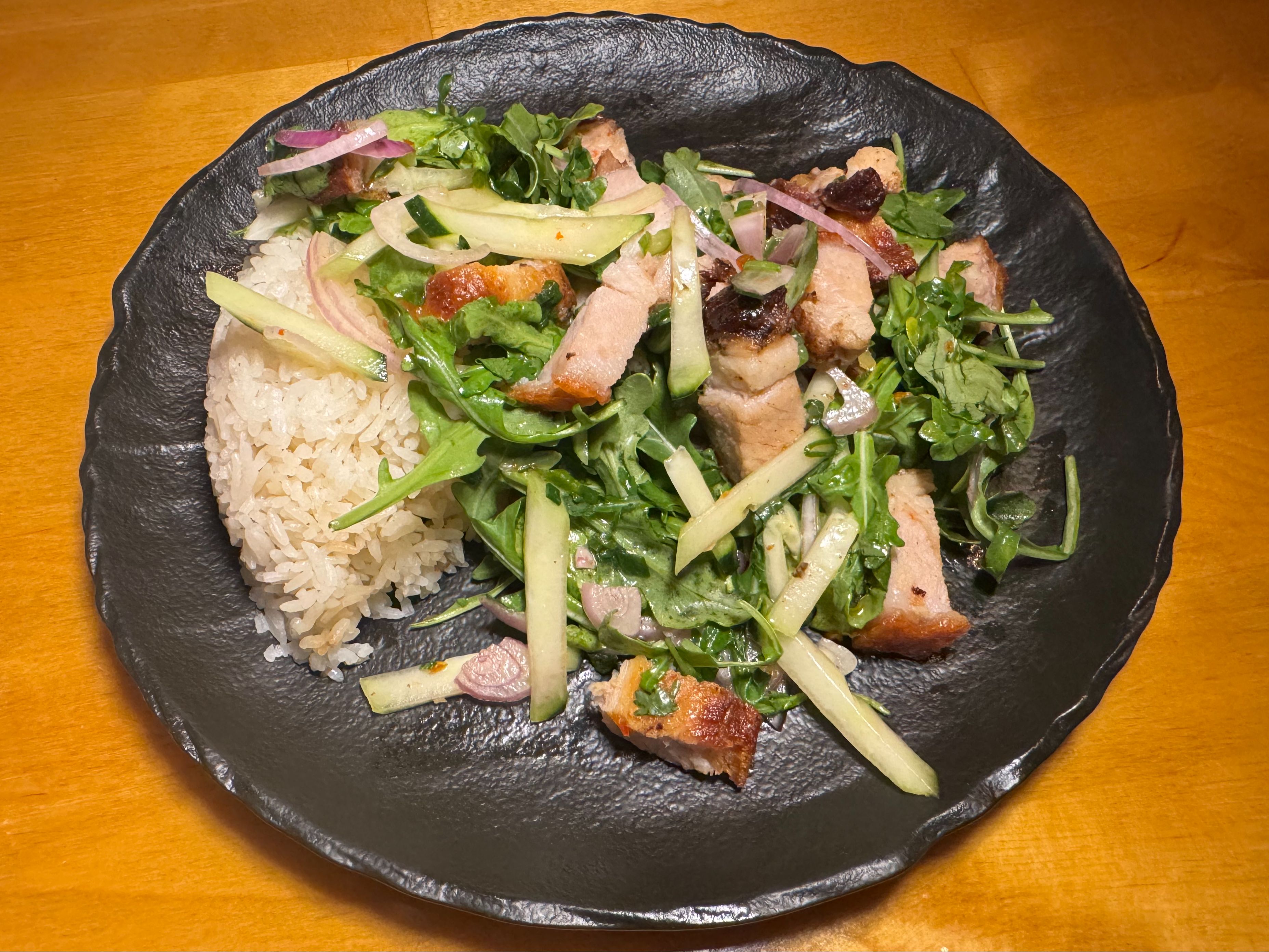 CRACKLING PORK BELLY.