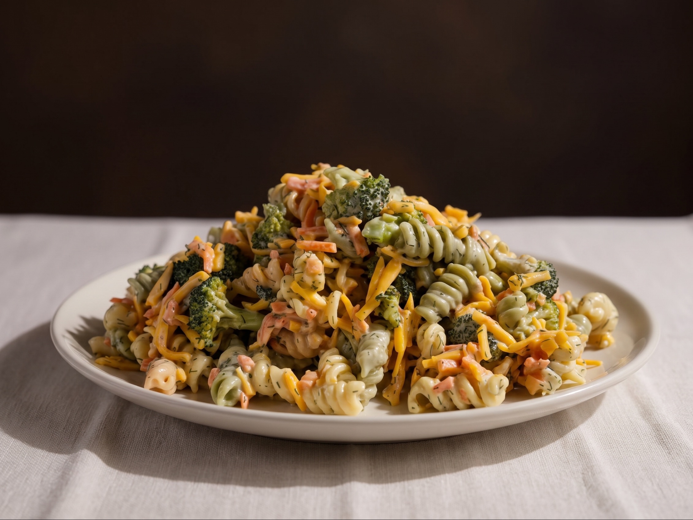 Broccoli and Rotini Salad.
