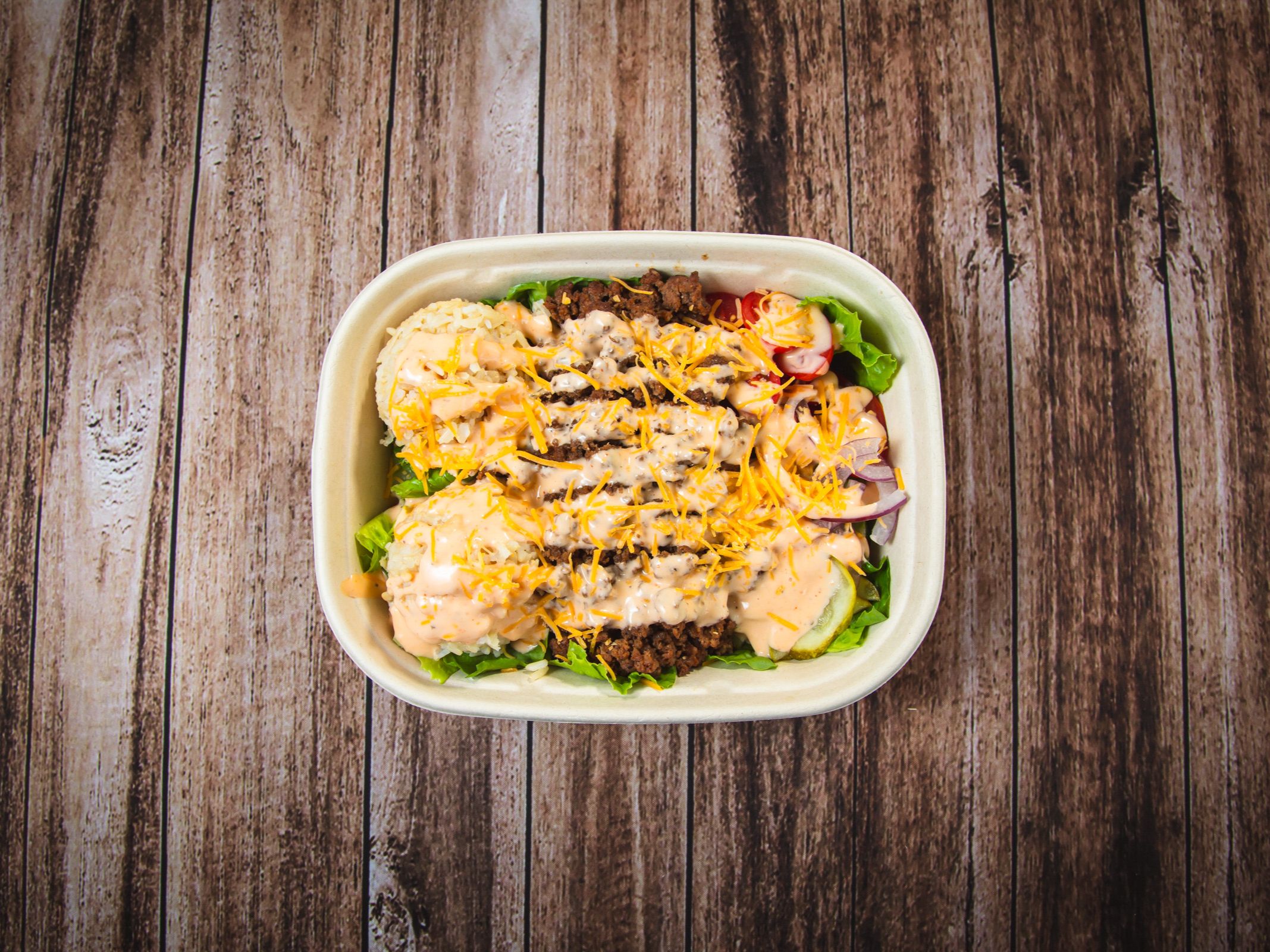 Cheeseburger Bowl C
