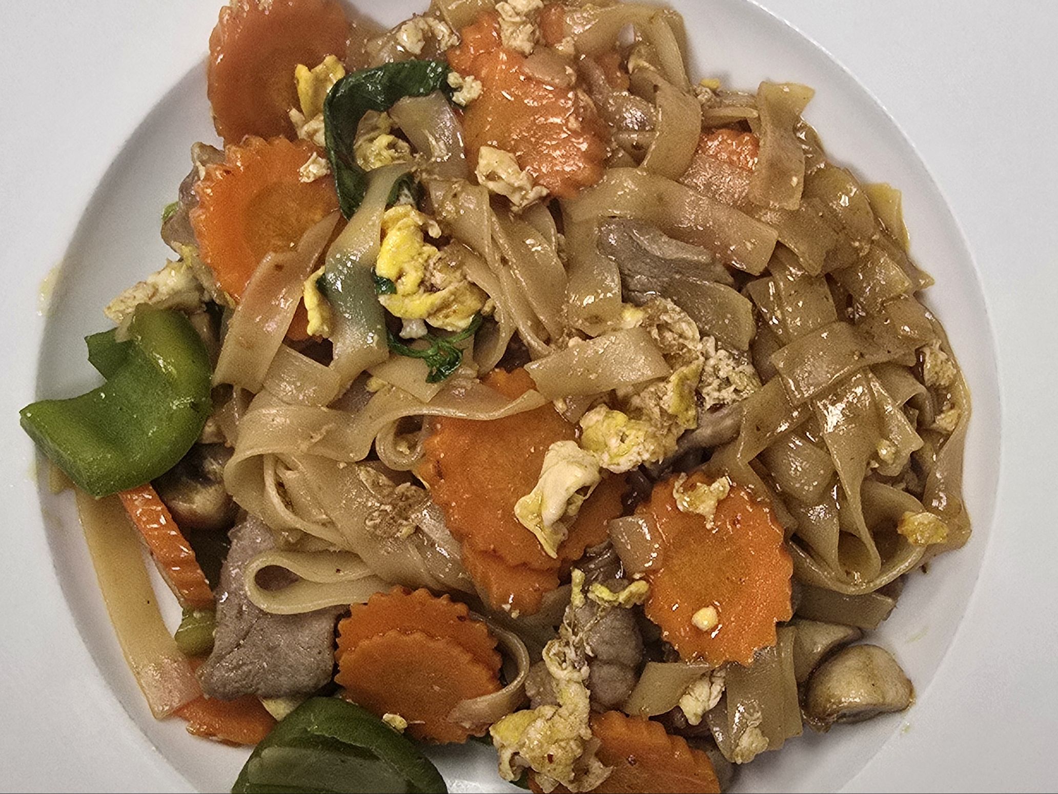 Pad Kee Mao (Drunken Noodles) Lunch.