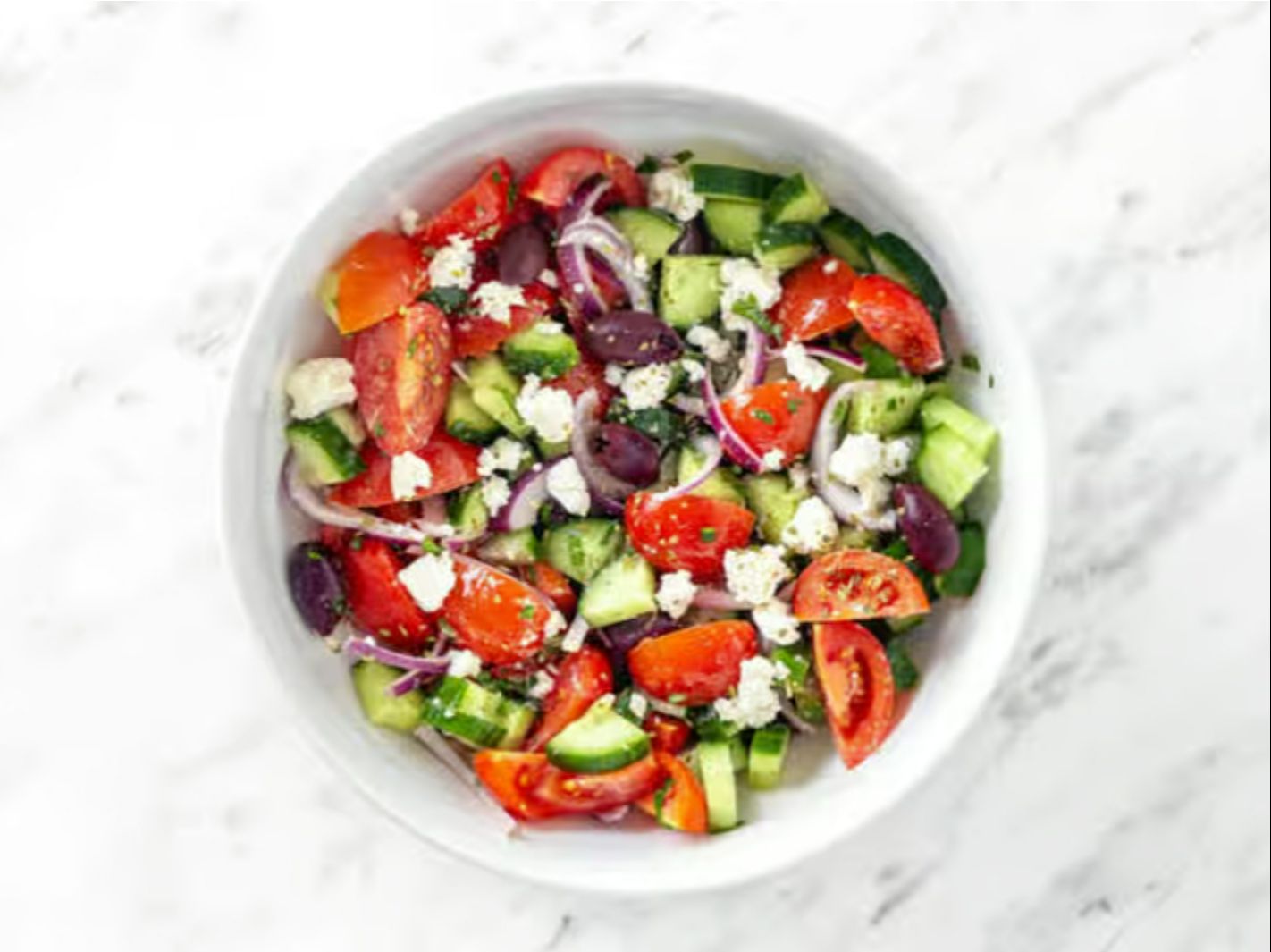 Horiatiki Salad.