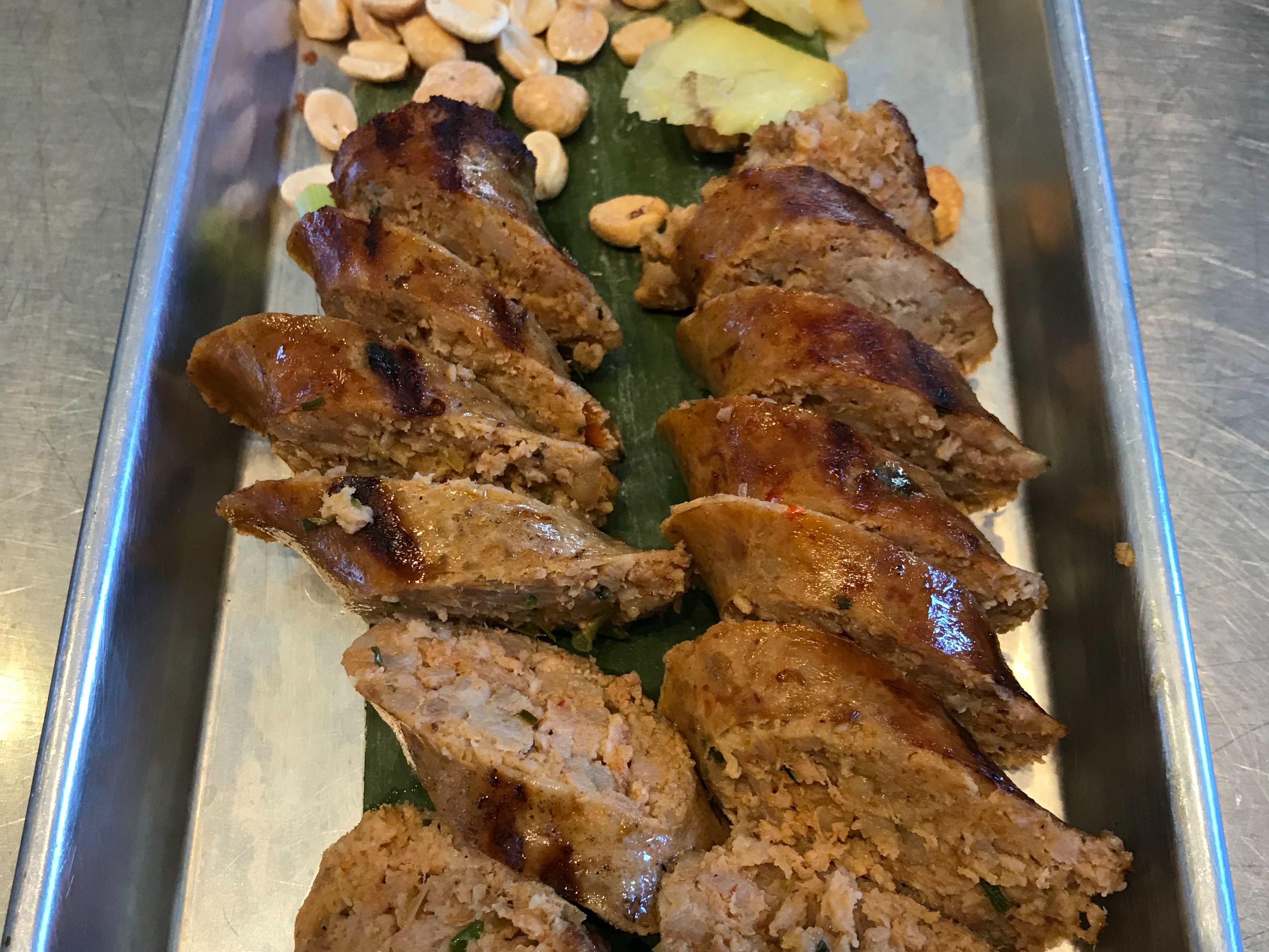 THAI SAUSAGE (Sai Oua) ไส้อั่ว.