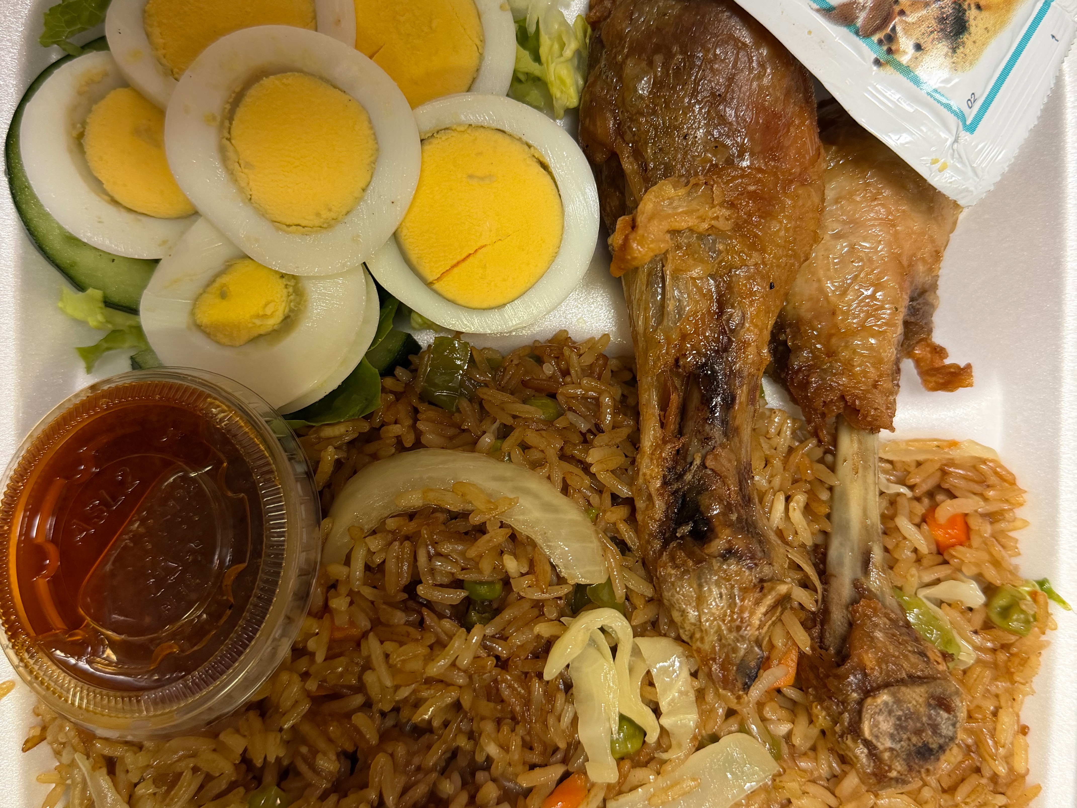 Fried Rice w/ Chicken.