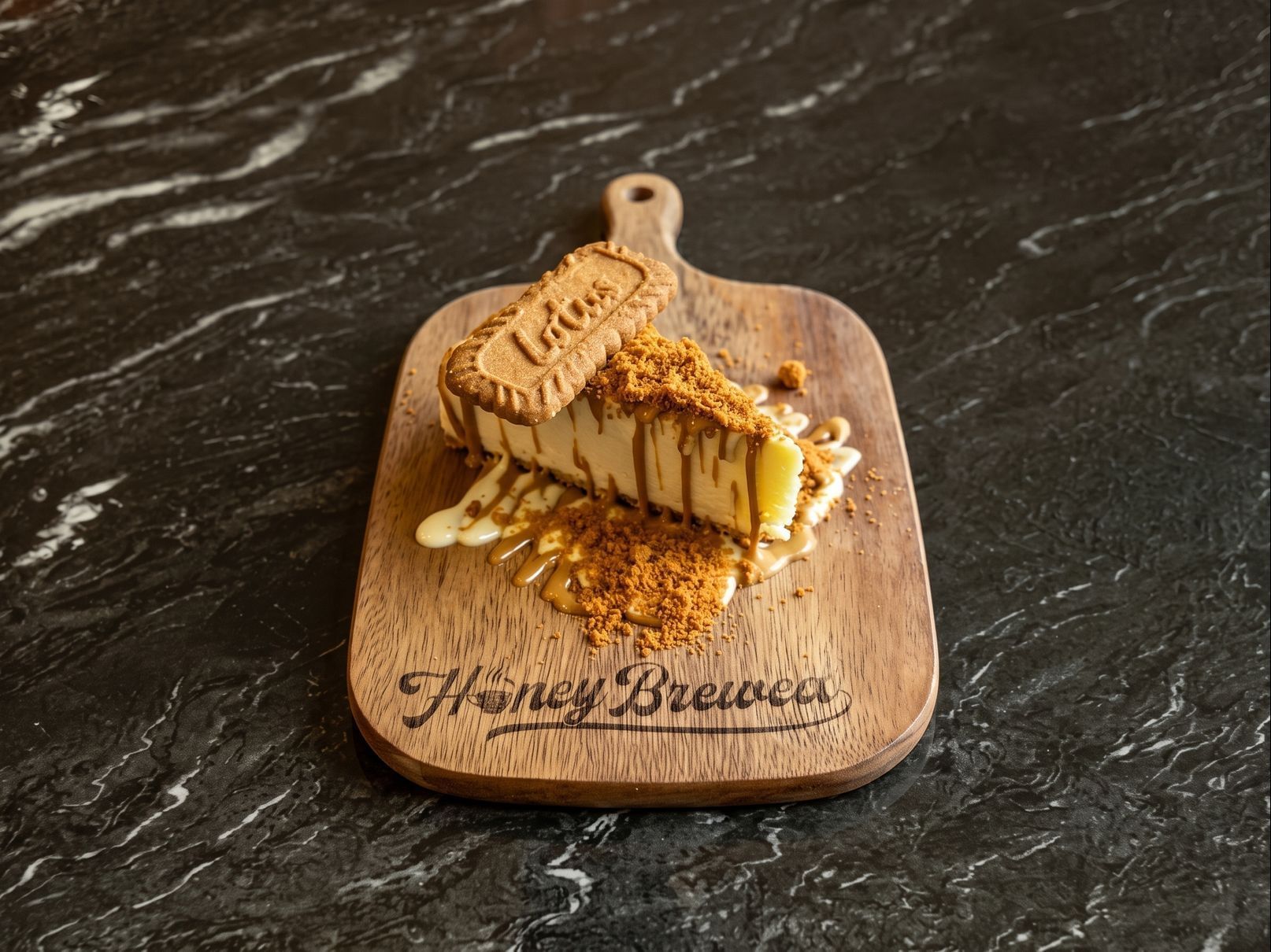 Cheesecake - Lotus Biscoff.