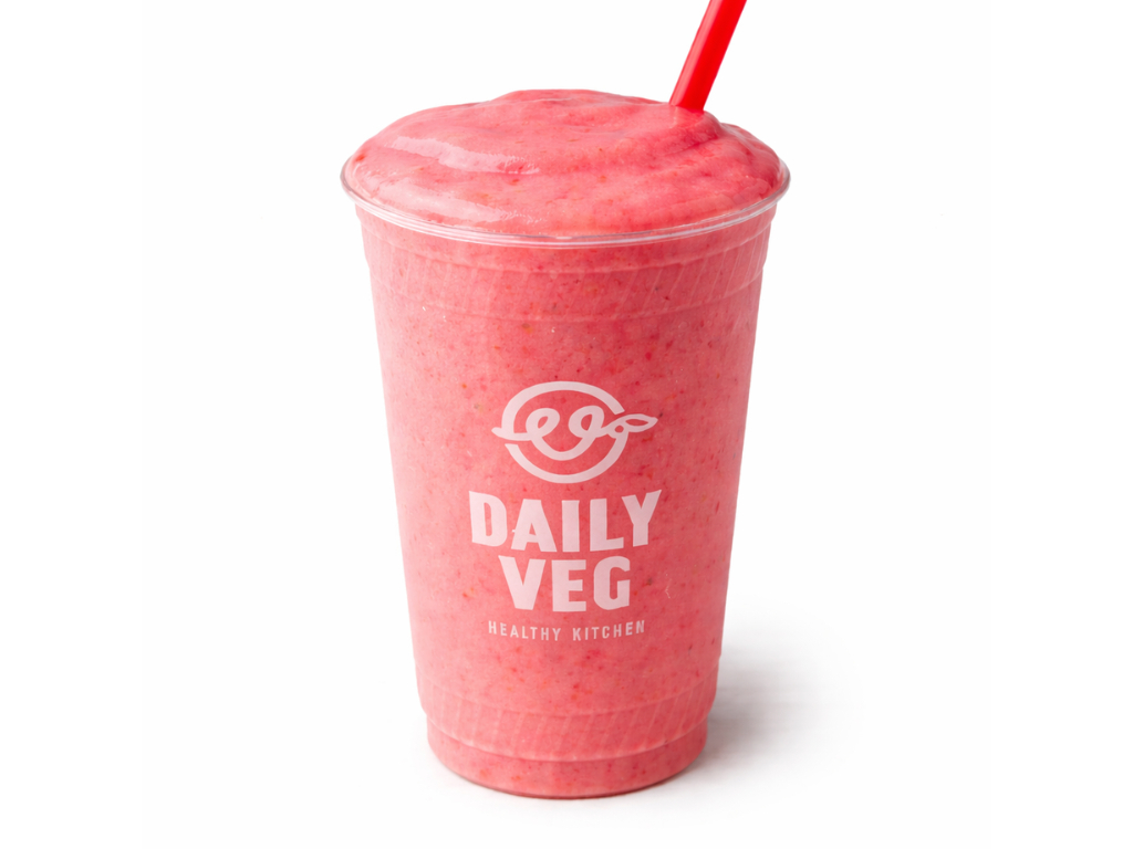 Kiwi and Strawberry Smoothie