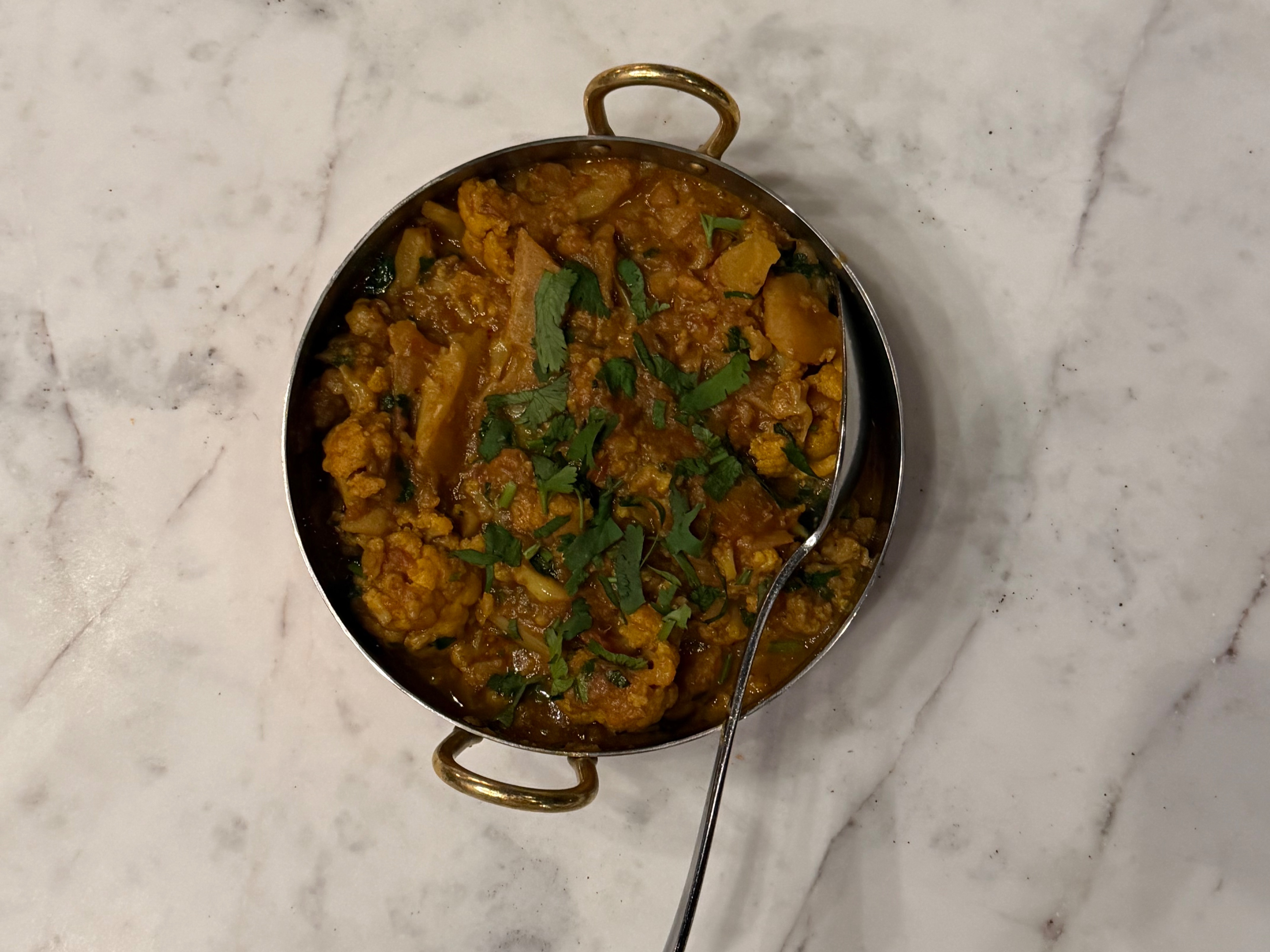 Couliflower Curry.