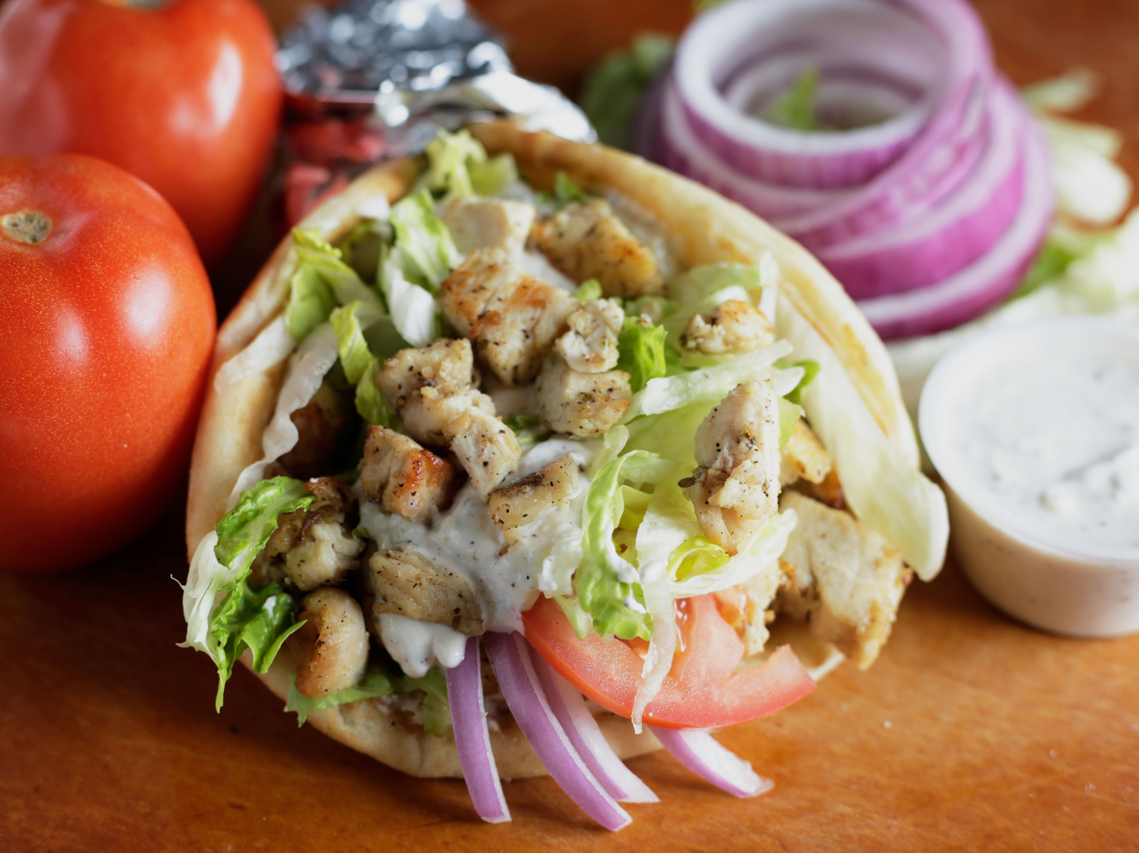 Halal Chicken Gyro