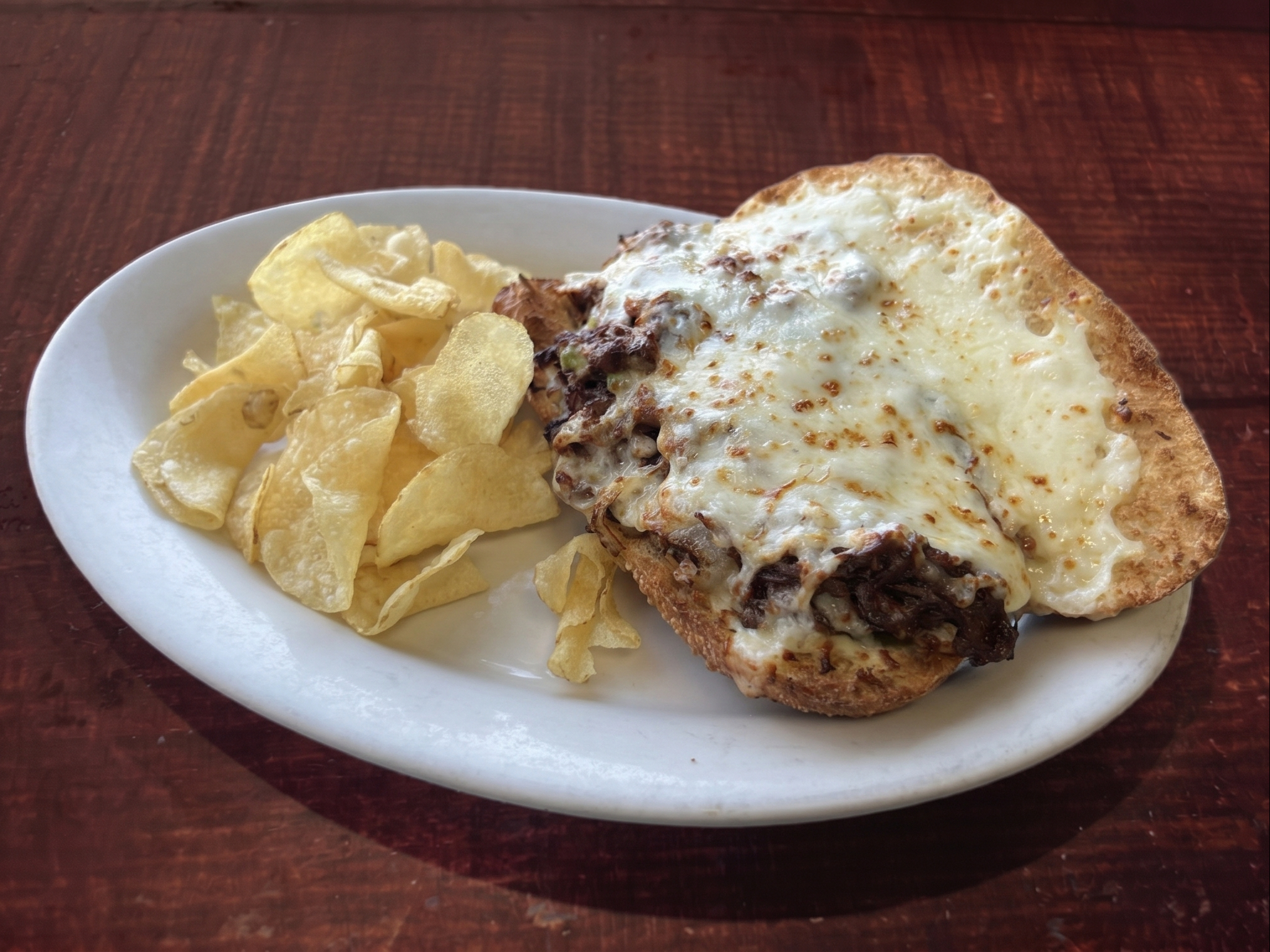 Half Steak and Cheese.