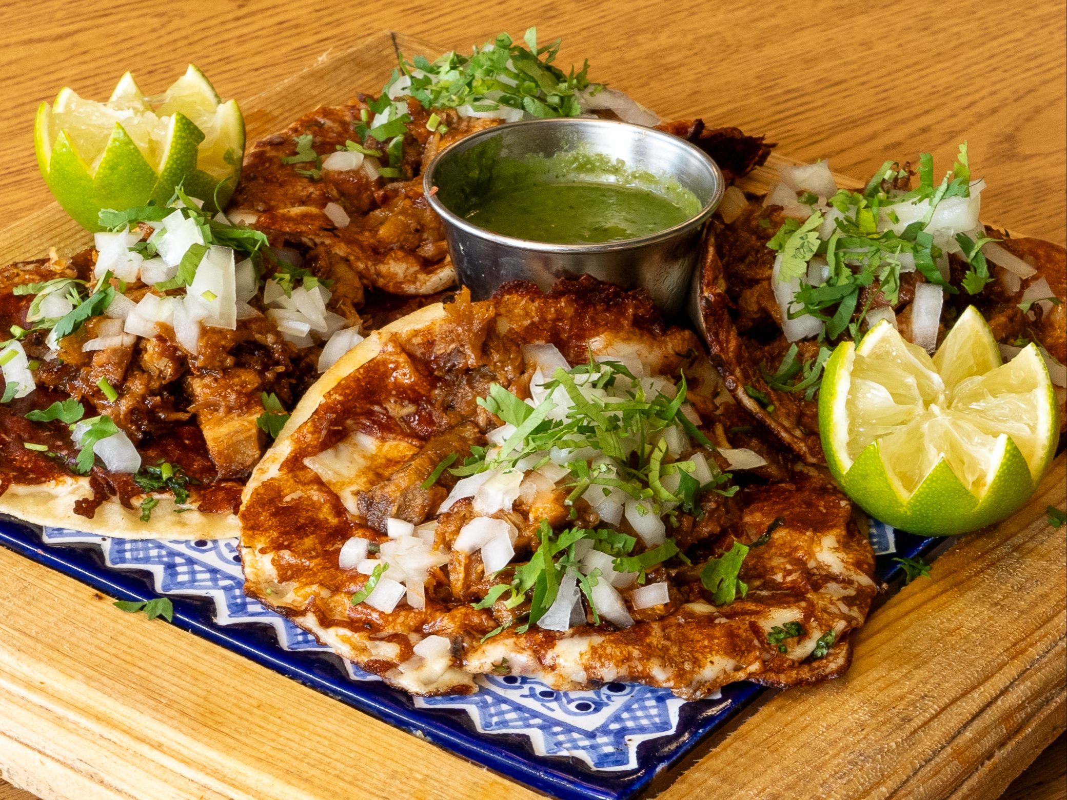 Short Ribs BBQ (pork)  Tacos