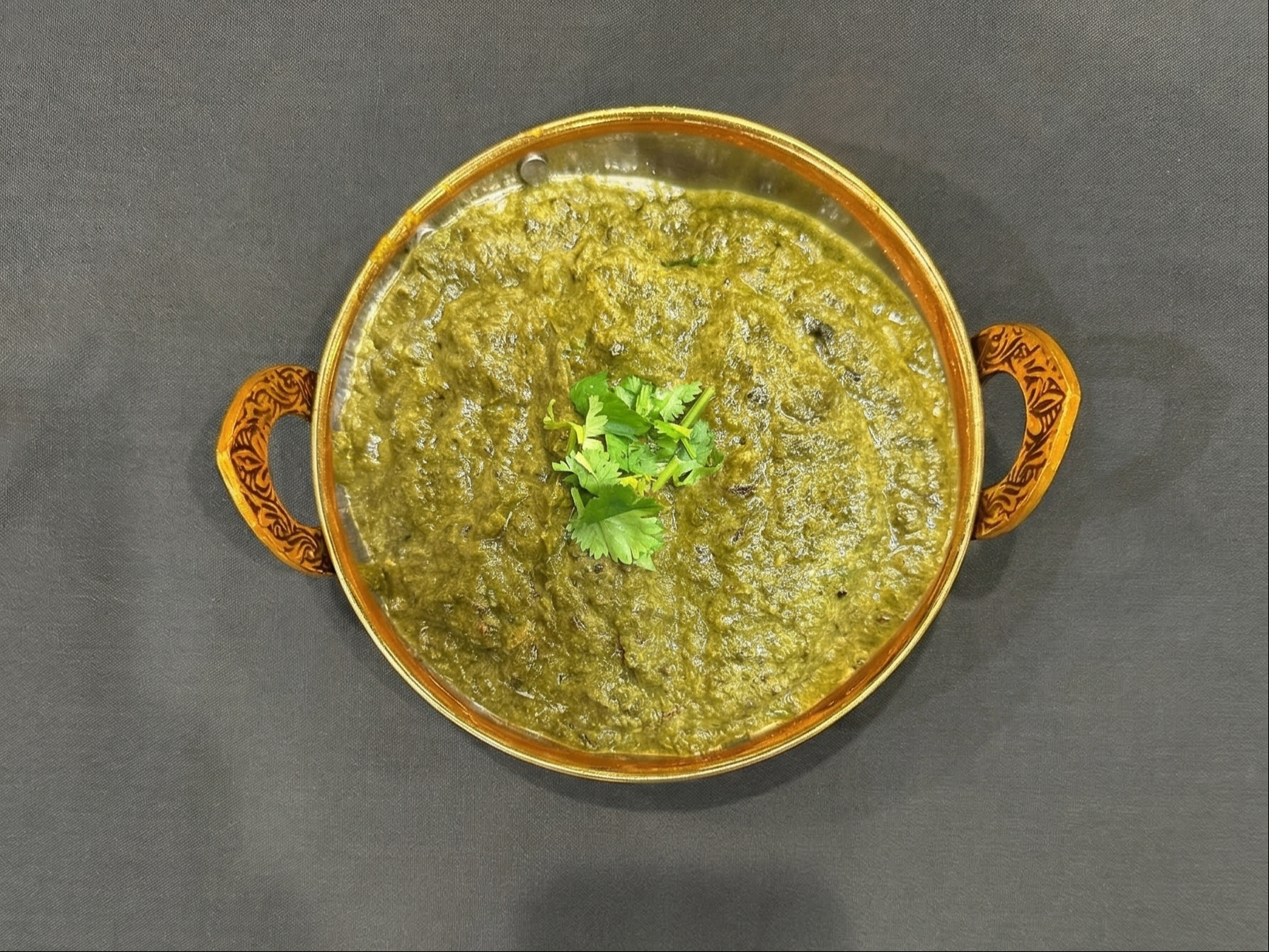 Shrimp Saag.