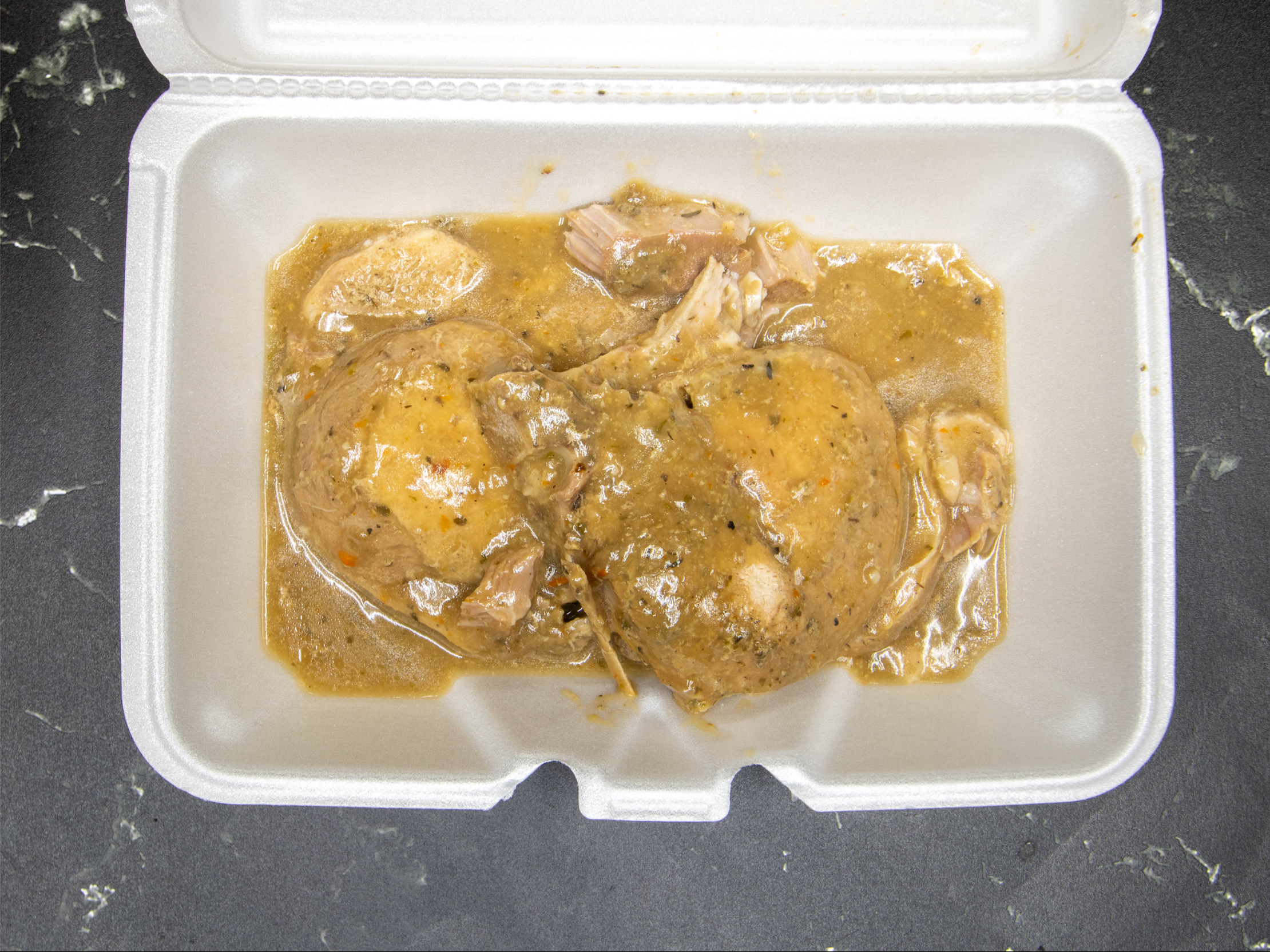 Smothered Pork.