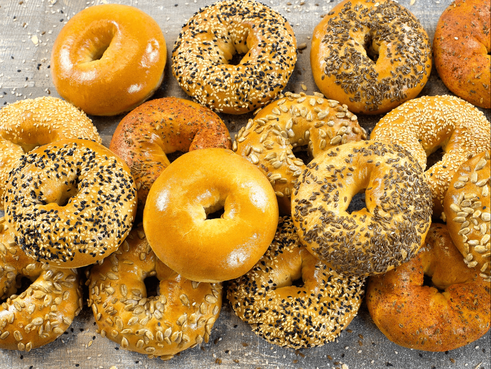 Bagel Box with Spread #2.