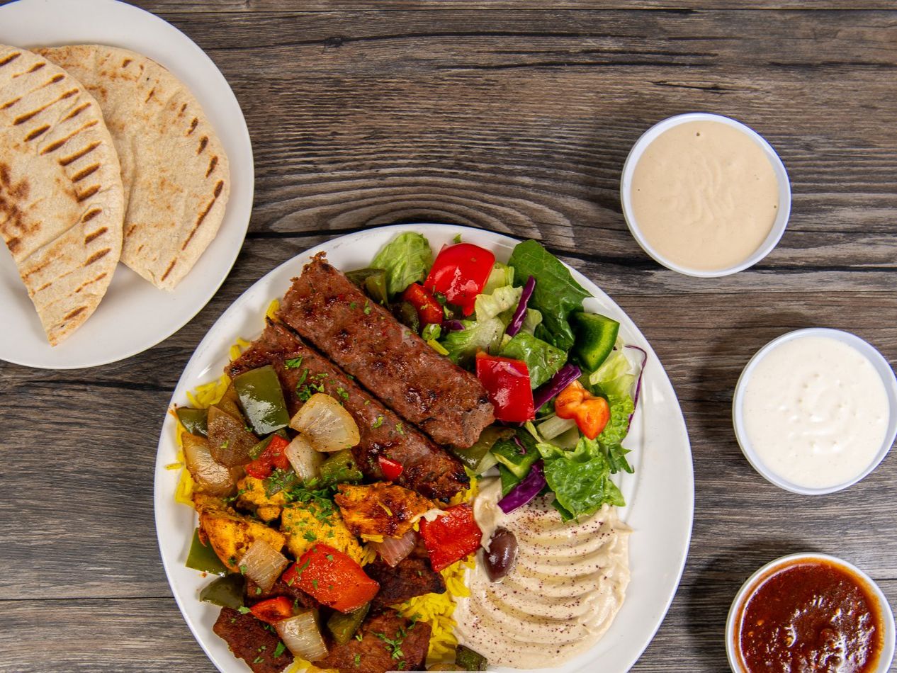 Combination Meat Plate.