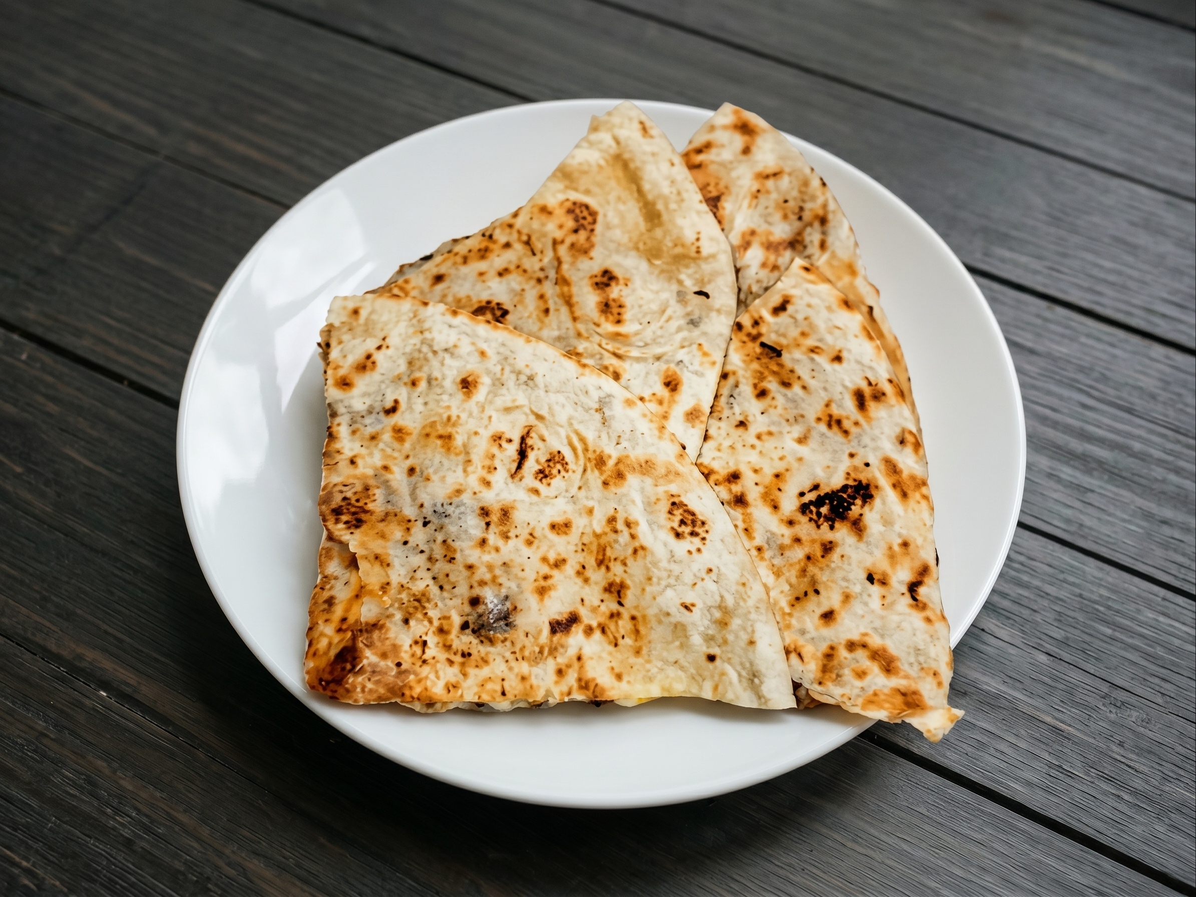 Quesadilla With Shrimp.